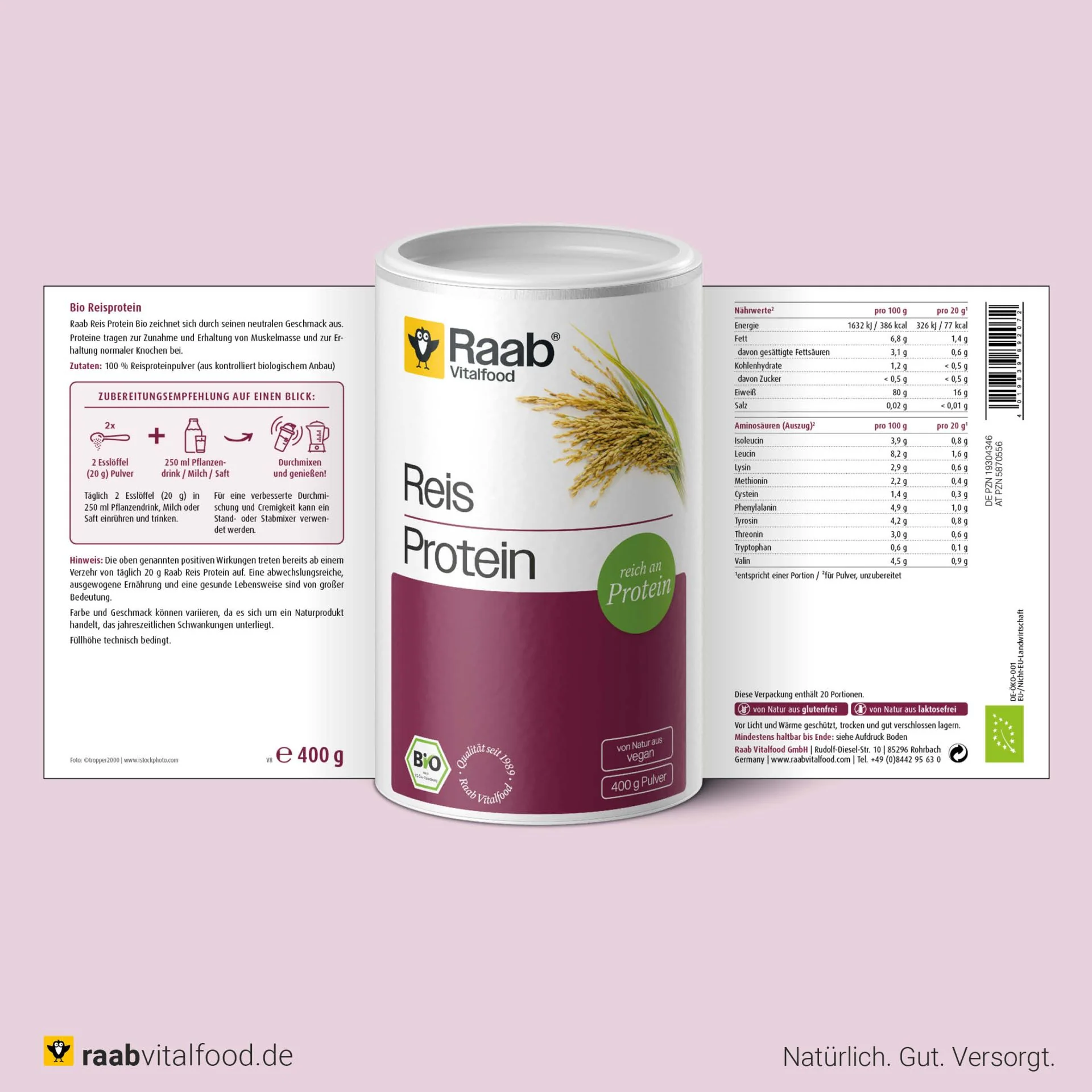 Bio Rise Protein Powder (400g) - Image 2