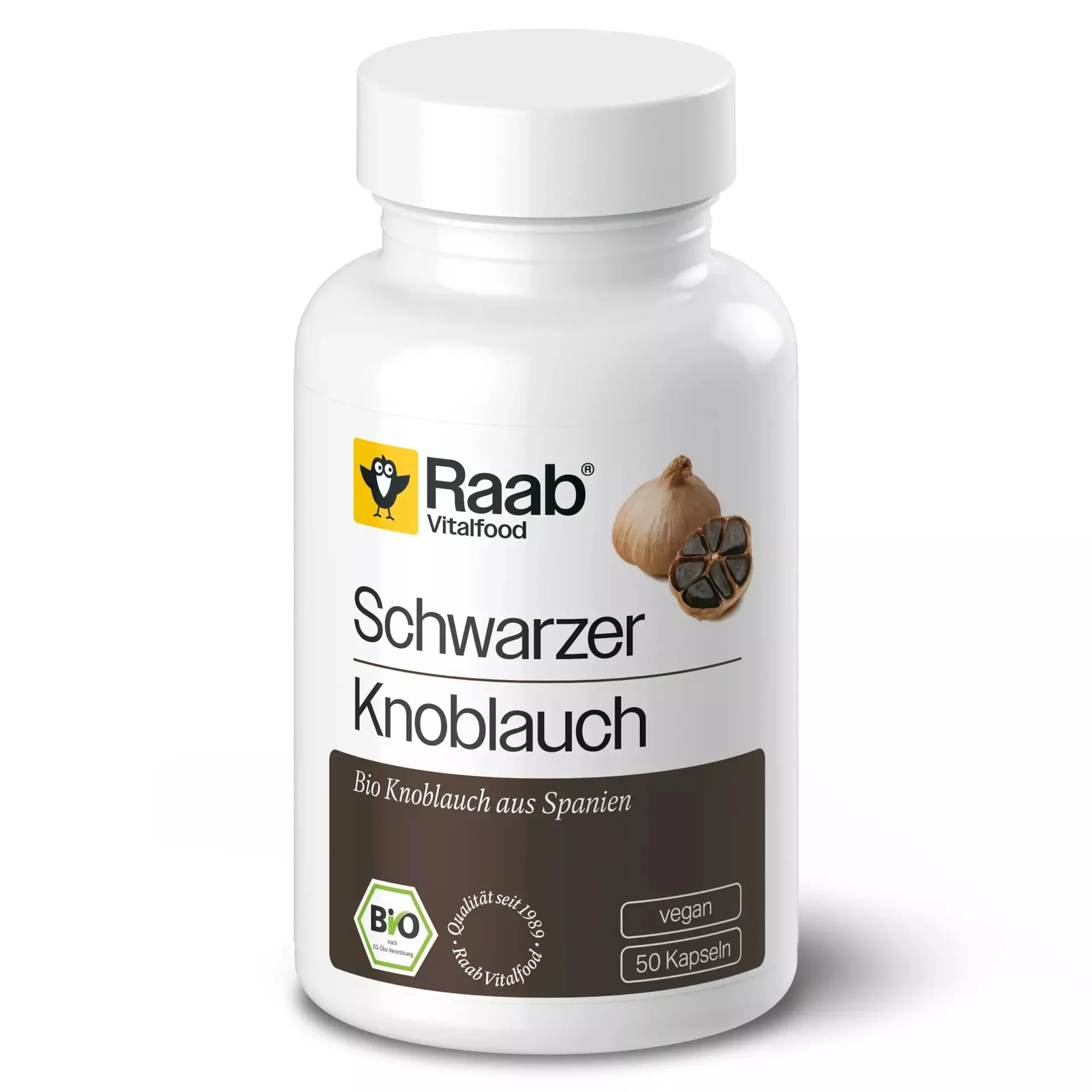 Organic Black Garlic (50 capsules)