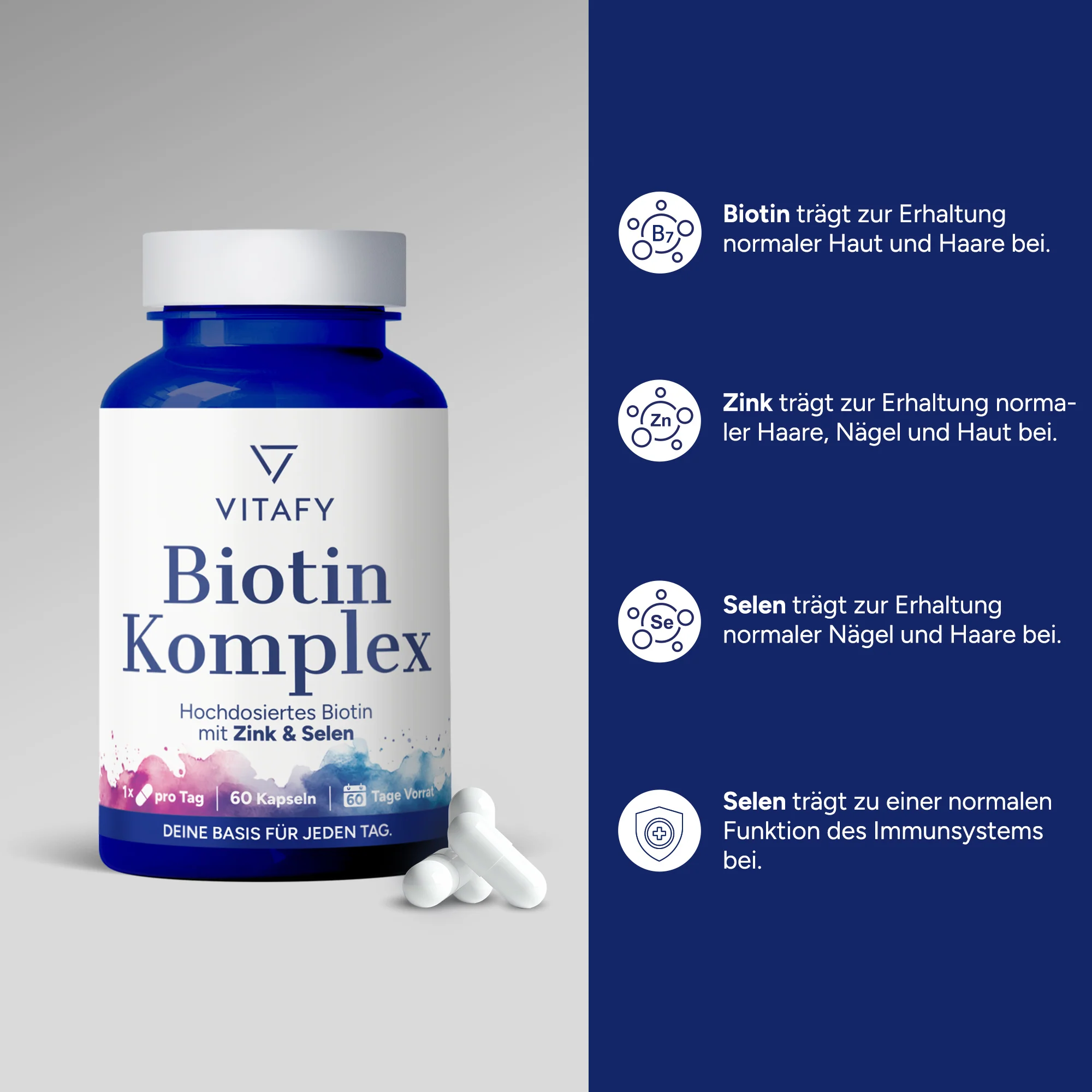 Biotine Complex (60 capsules) - Image 2