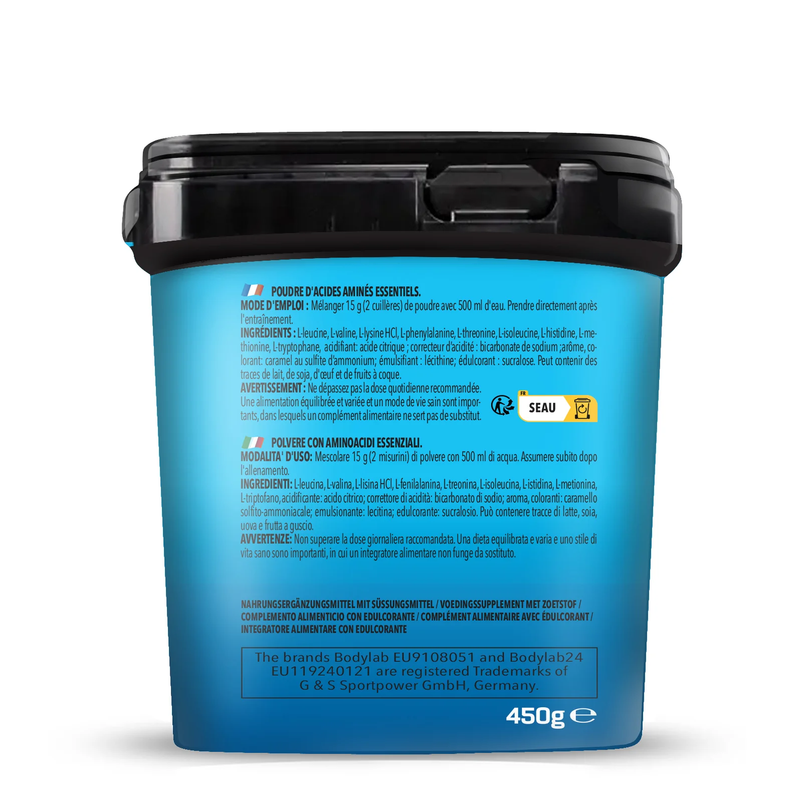 BIG PACK Bodybuilder EAA (Essential Amino Acids) (450g) - Image 3