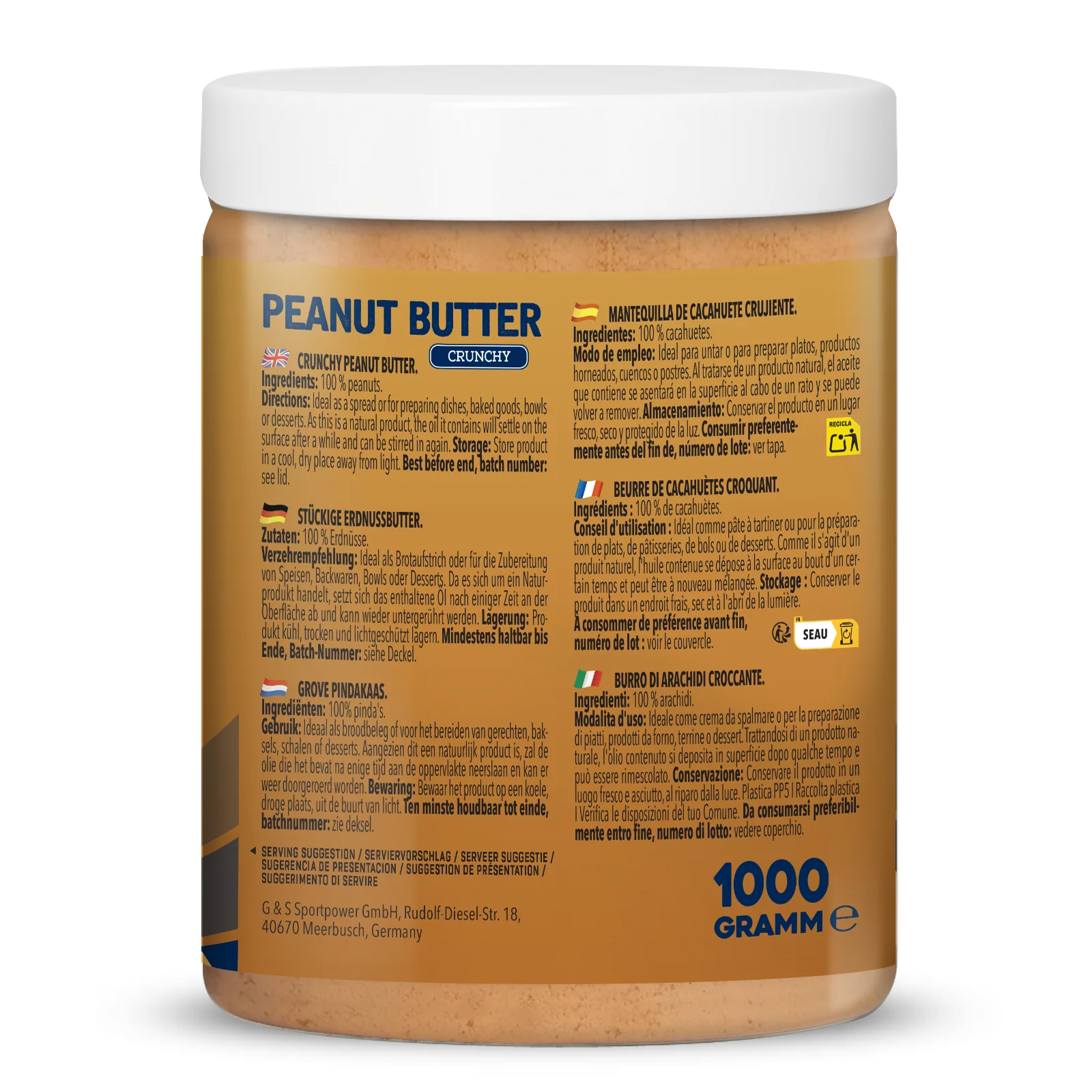 100% Peanut Butter (1000g) - Image 6