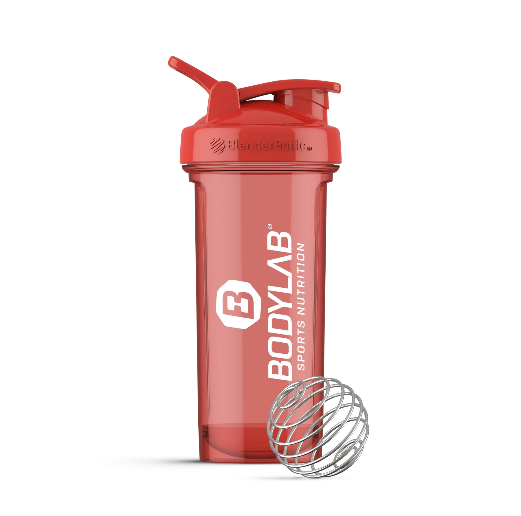 Bodylab24 Classic Loop Pro BlenderBottle (620ml) - rood