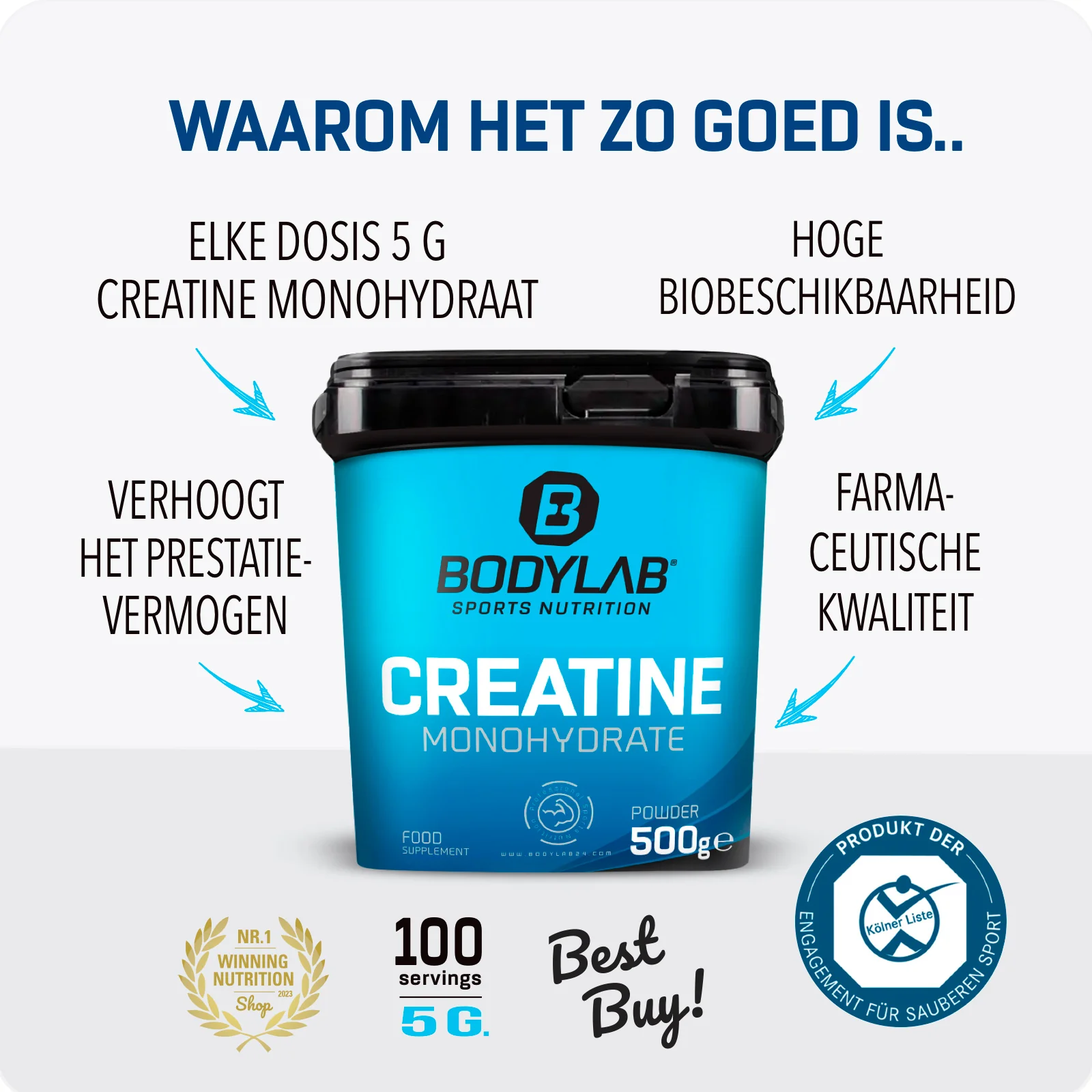 Creatine Powder (500g) - Image 4