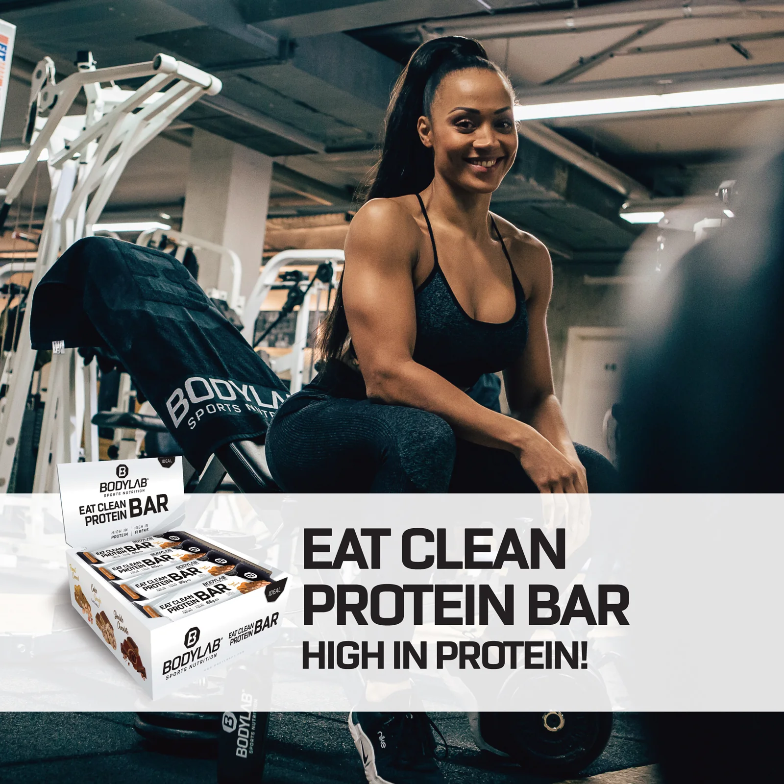 Eat Clean Protein Bar (12x65g) - Image 17