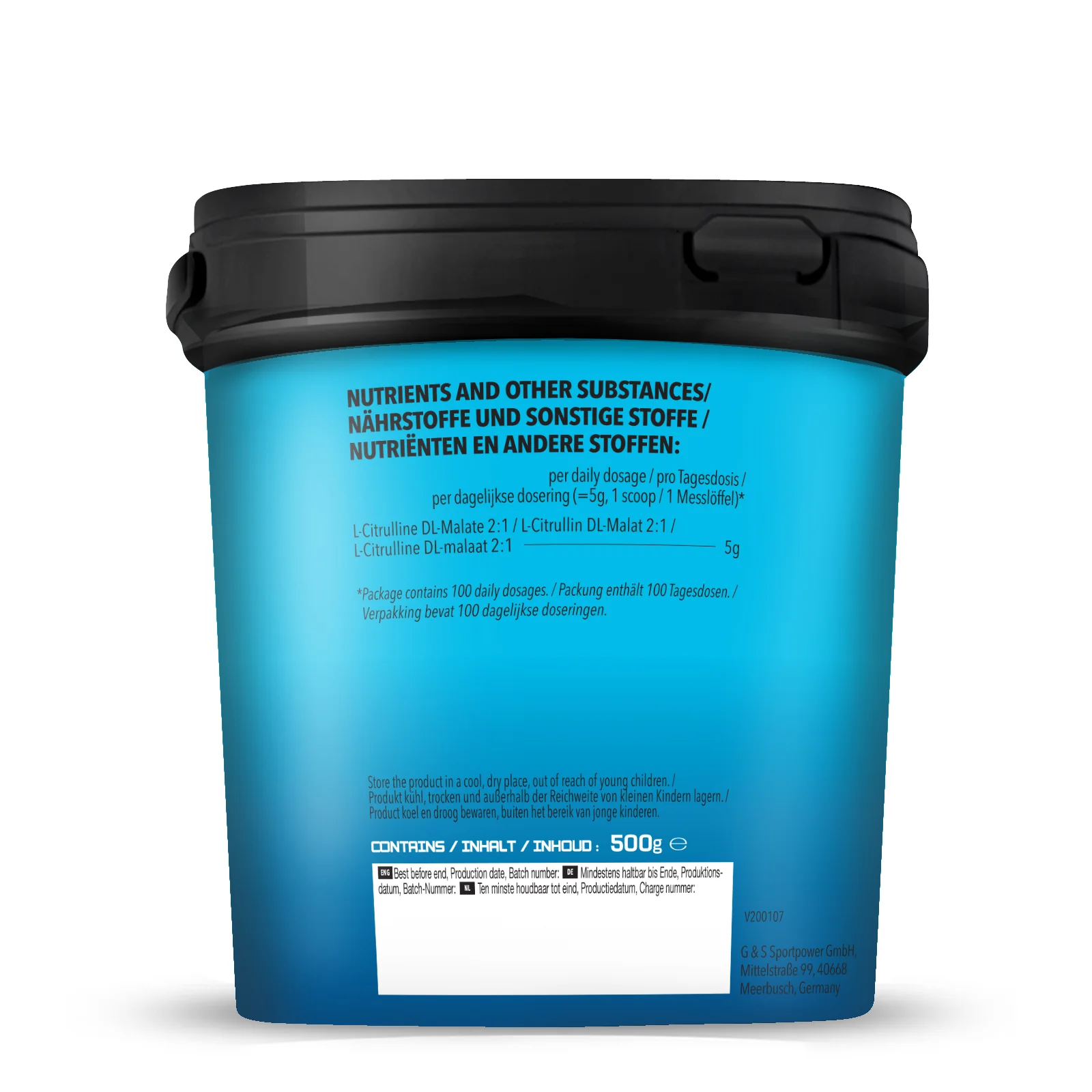 L-Citrullin Malate (500g) - Image 3