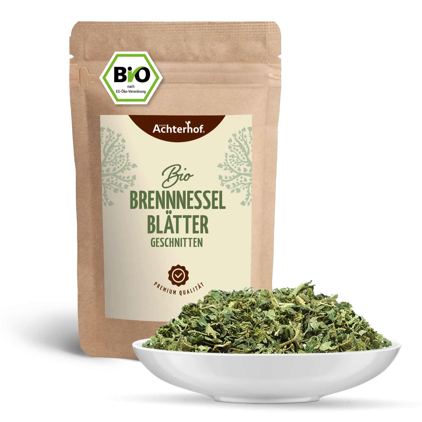 Brennnesselblätter geschnitten Bio (250g) - Image 3