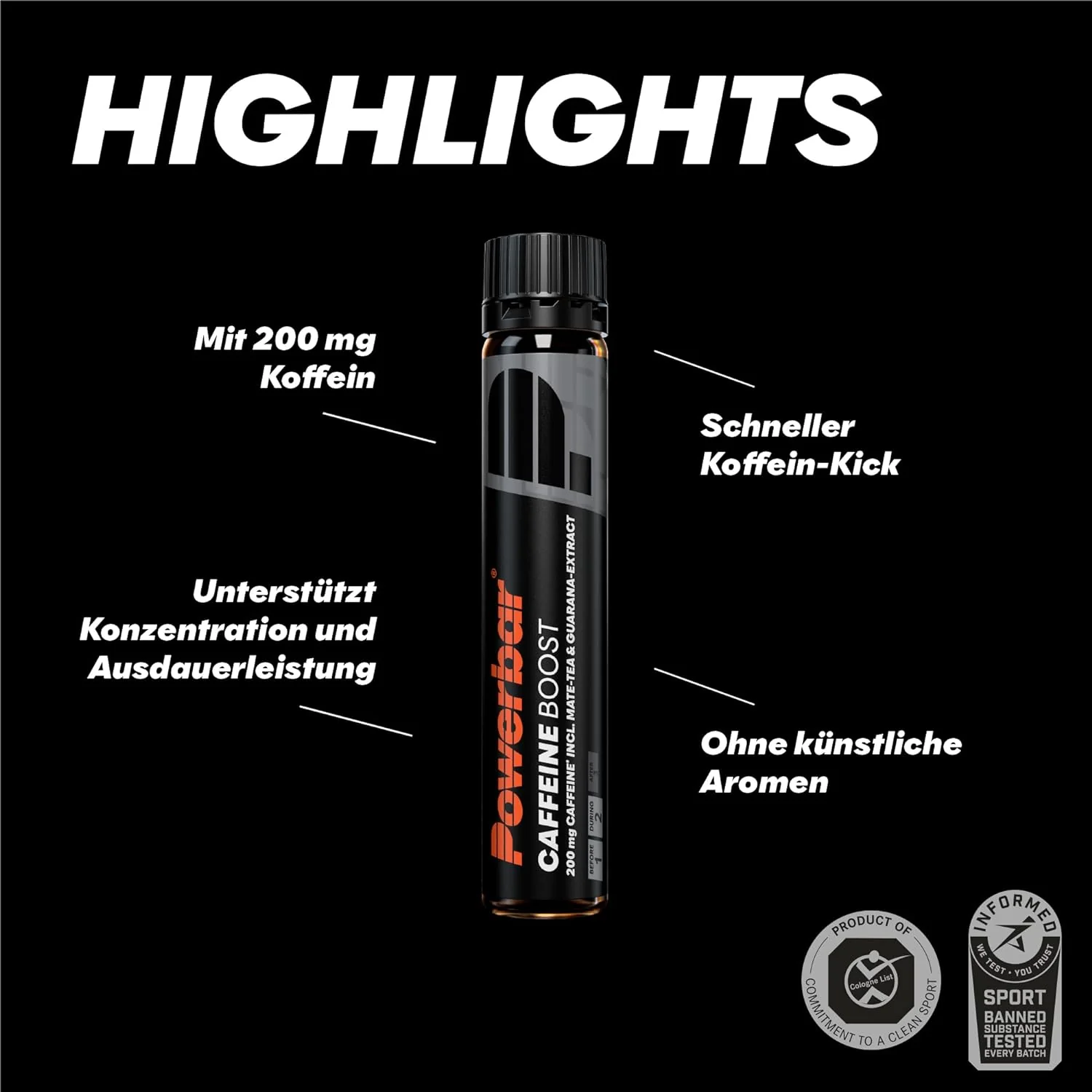 Caffeine Boost Ampullen Neutral (20x25ml) - Image 2