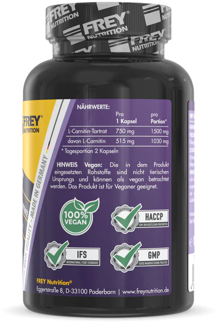 Carnitine capsules (120 capsules) - Image 2
