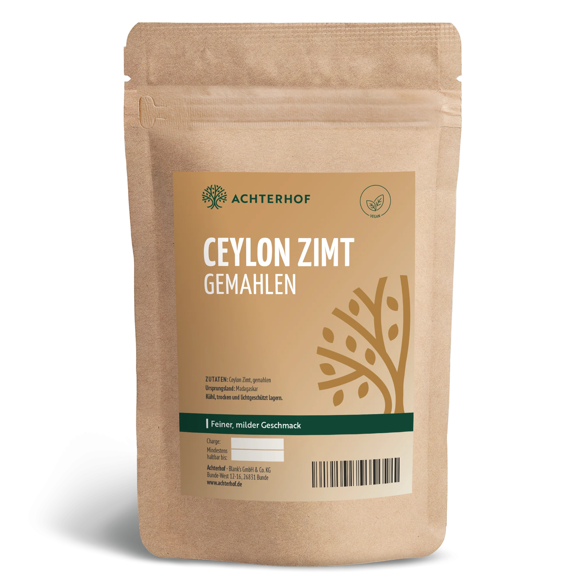Ceylon Zimt gemahlen (1000g)