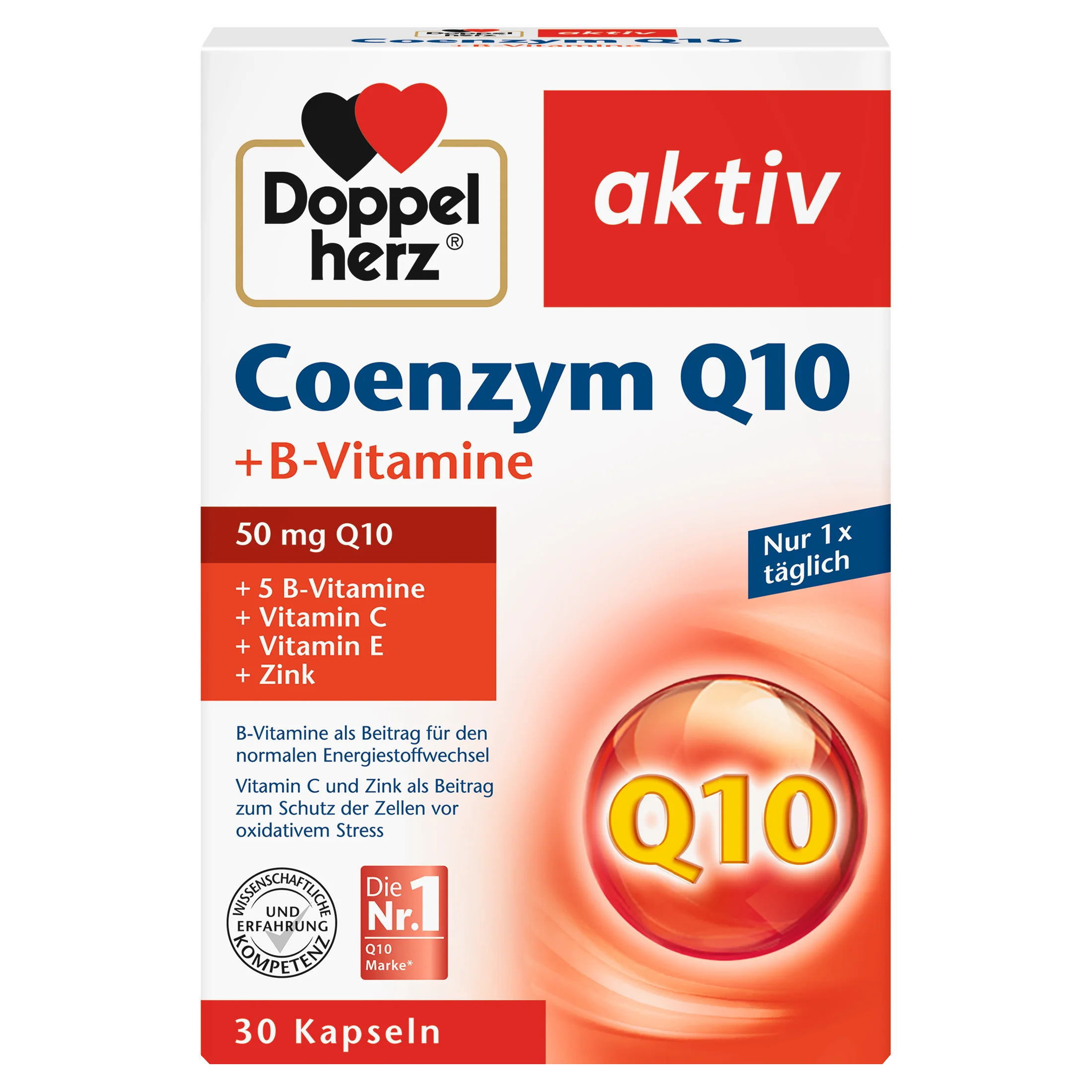 Coenzym Q10 + B-Vitamine (30 Kapseln)