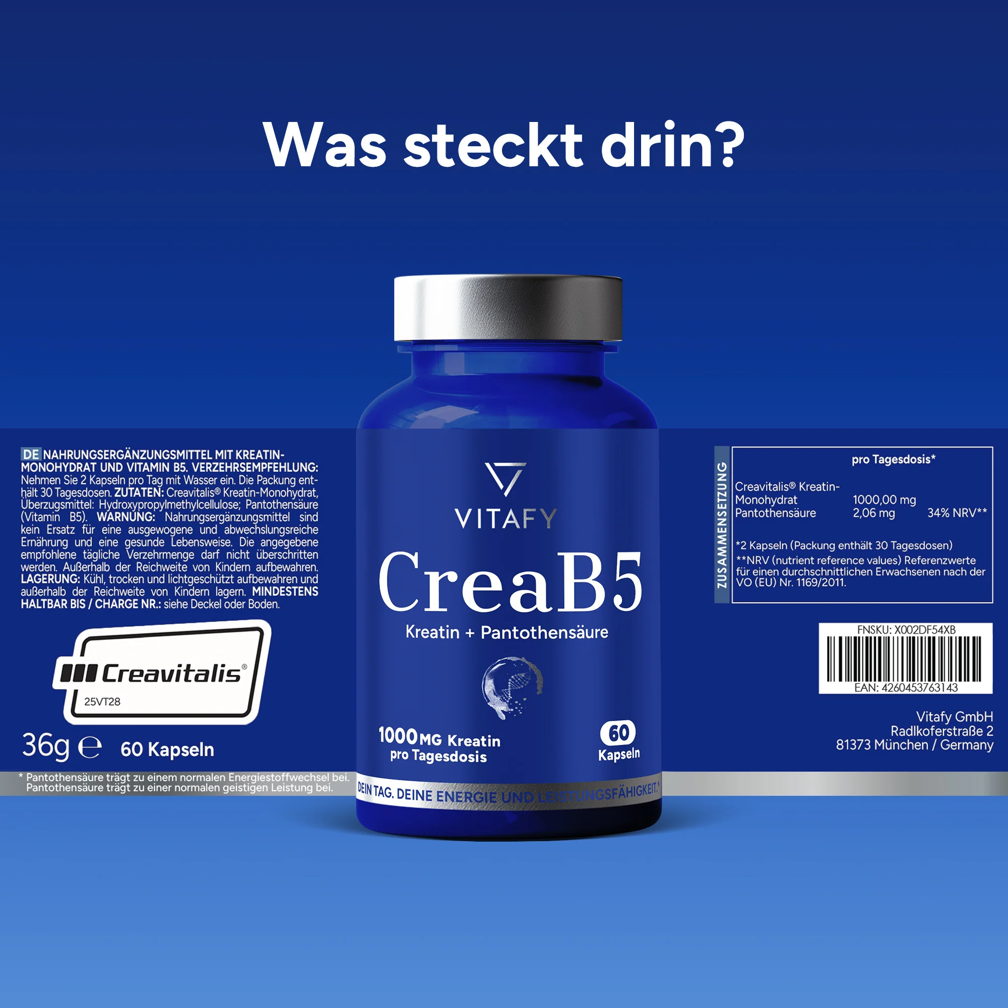 CreaB5 (60 capsules) - Image 7