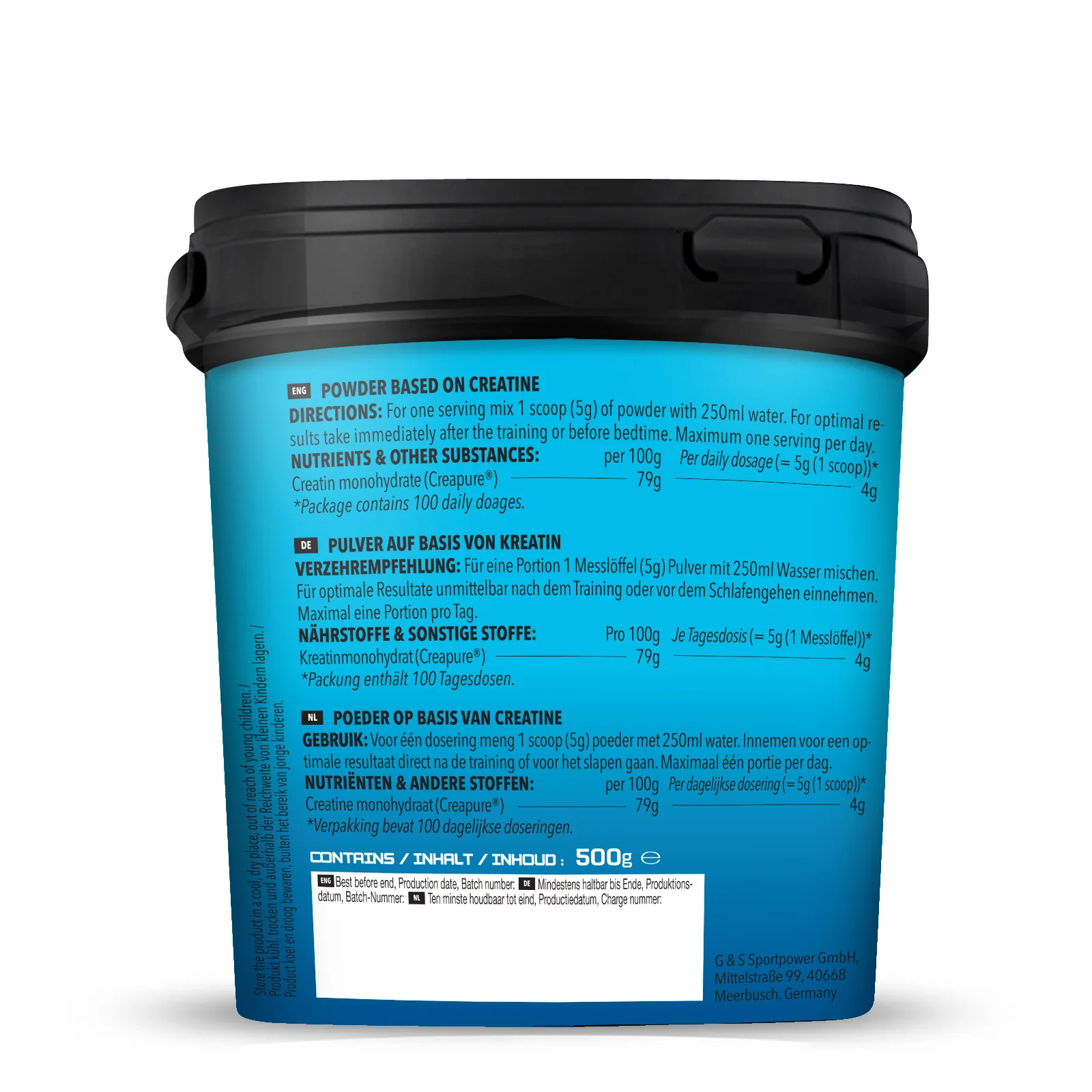 Creatine Creapure® Drink (500g) - Image 6