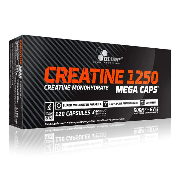 Creatine Mega caps 1250 (120 caps)
