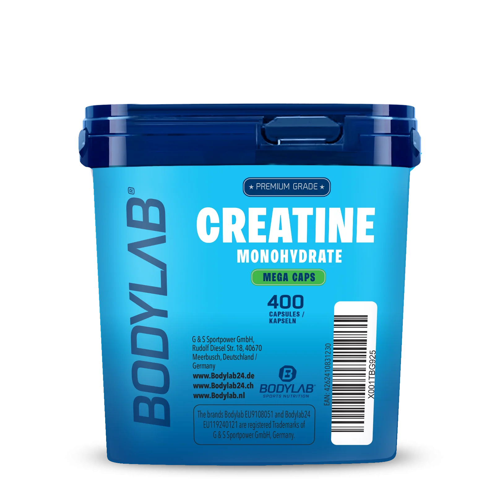 Creatine Monohydrate Mega Caps (400 capsules) - Image 4
