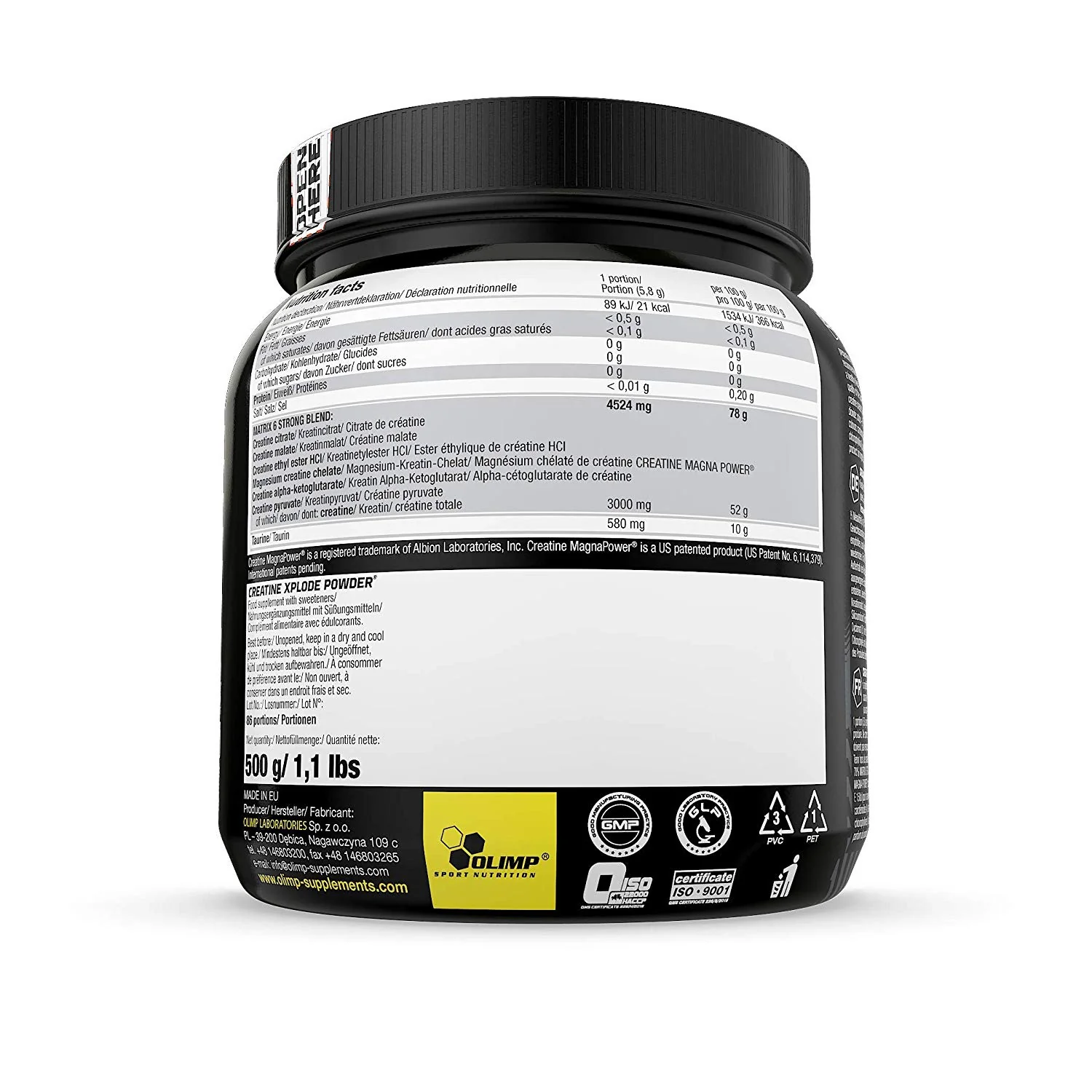 Creatine Xplode (500g) - Image 3