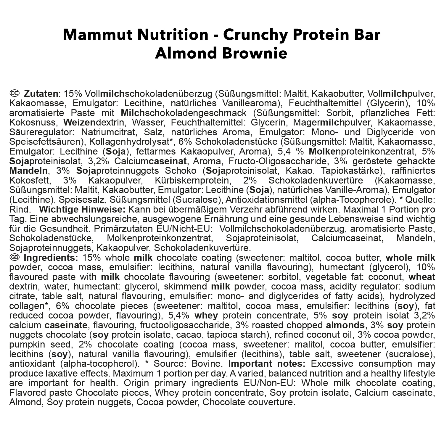 Crunchy Protein Bar (12x45g) - Image 18