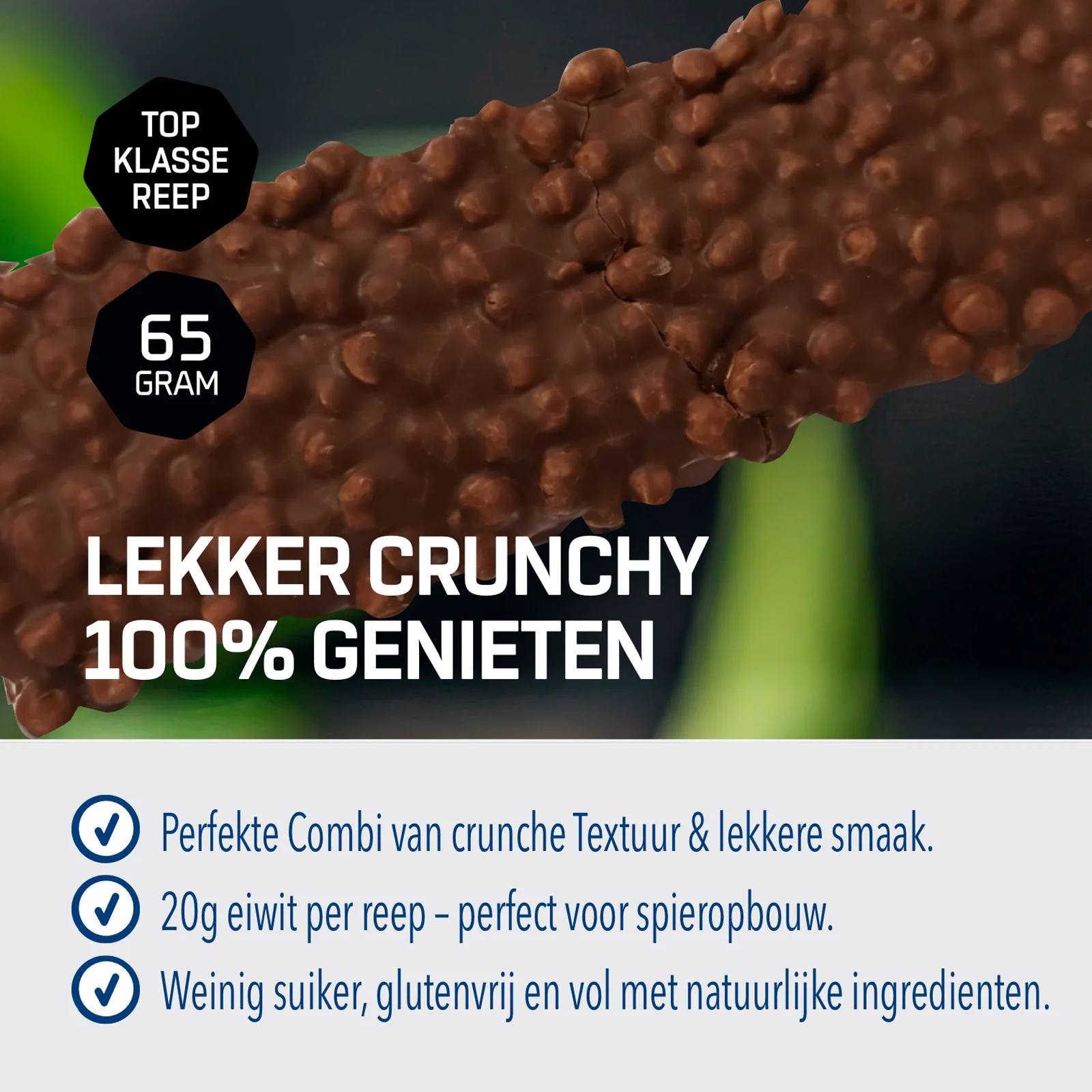 Crunchy Protein Bar Deluxe (12x65g) - Image 14