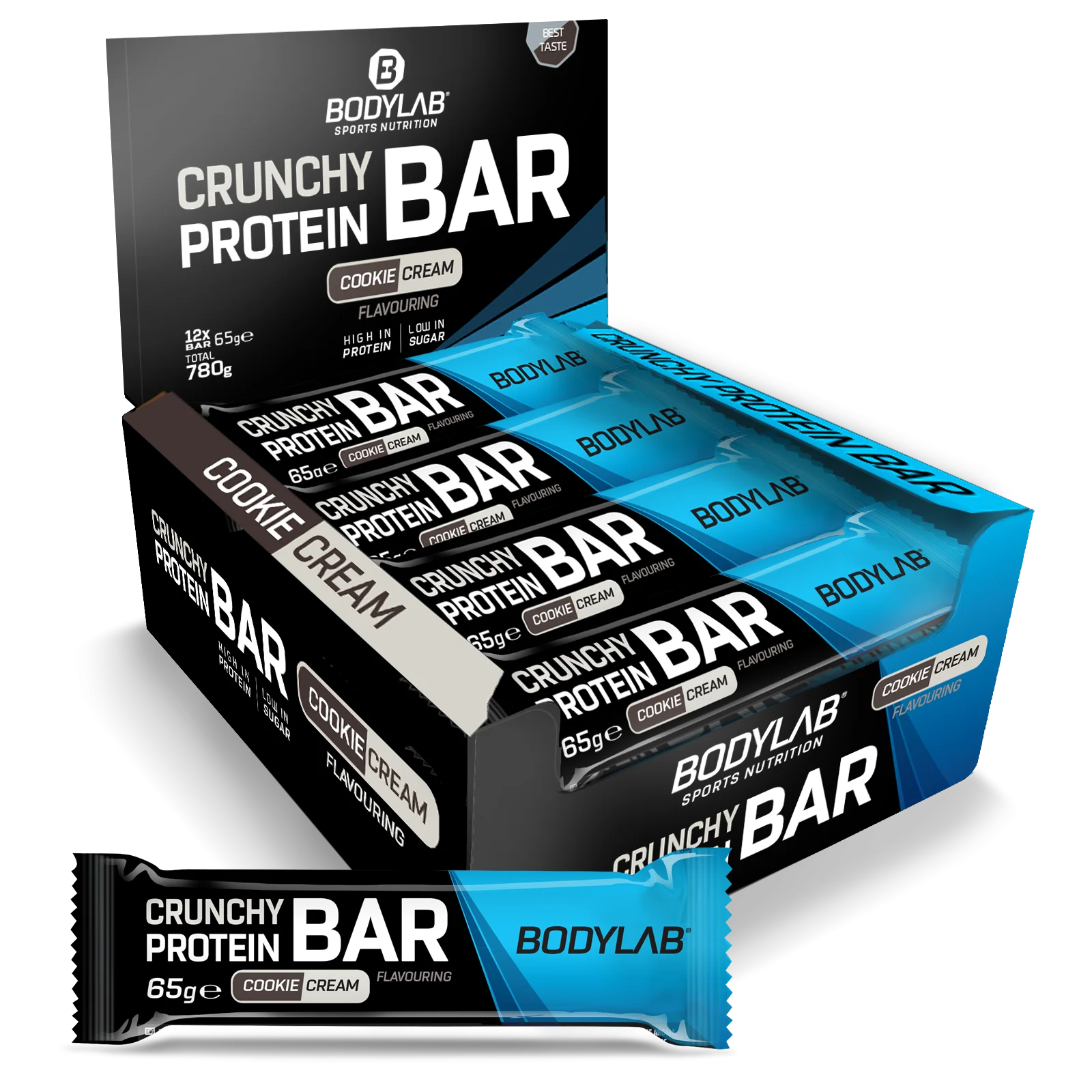 Crunchy Protein Bar Deluxe (12x65g) - Image 2