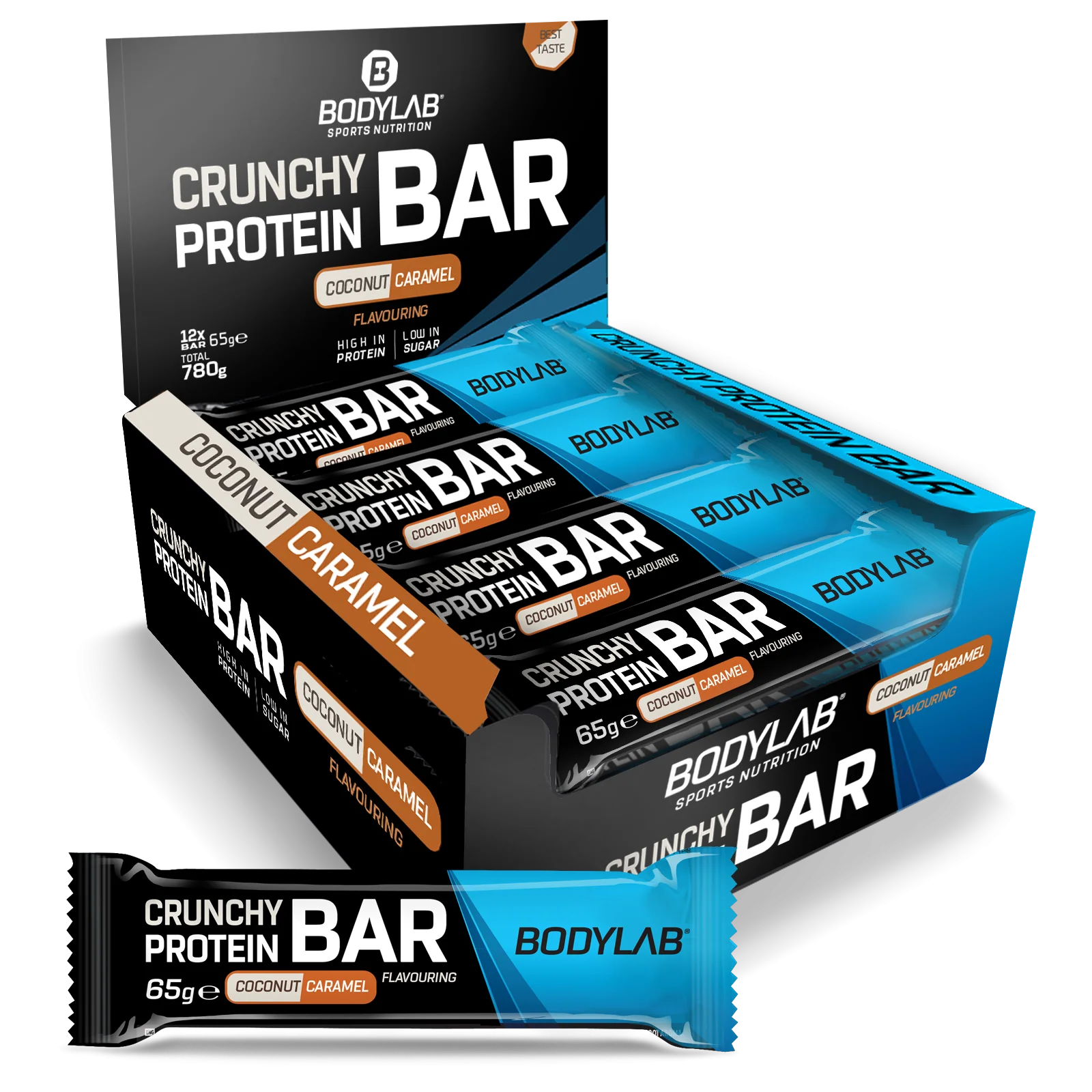 Crunchy Protein Bar Deluxe (12x65g) - Image 4