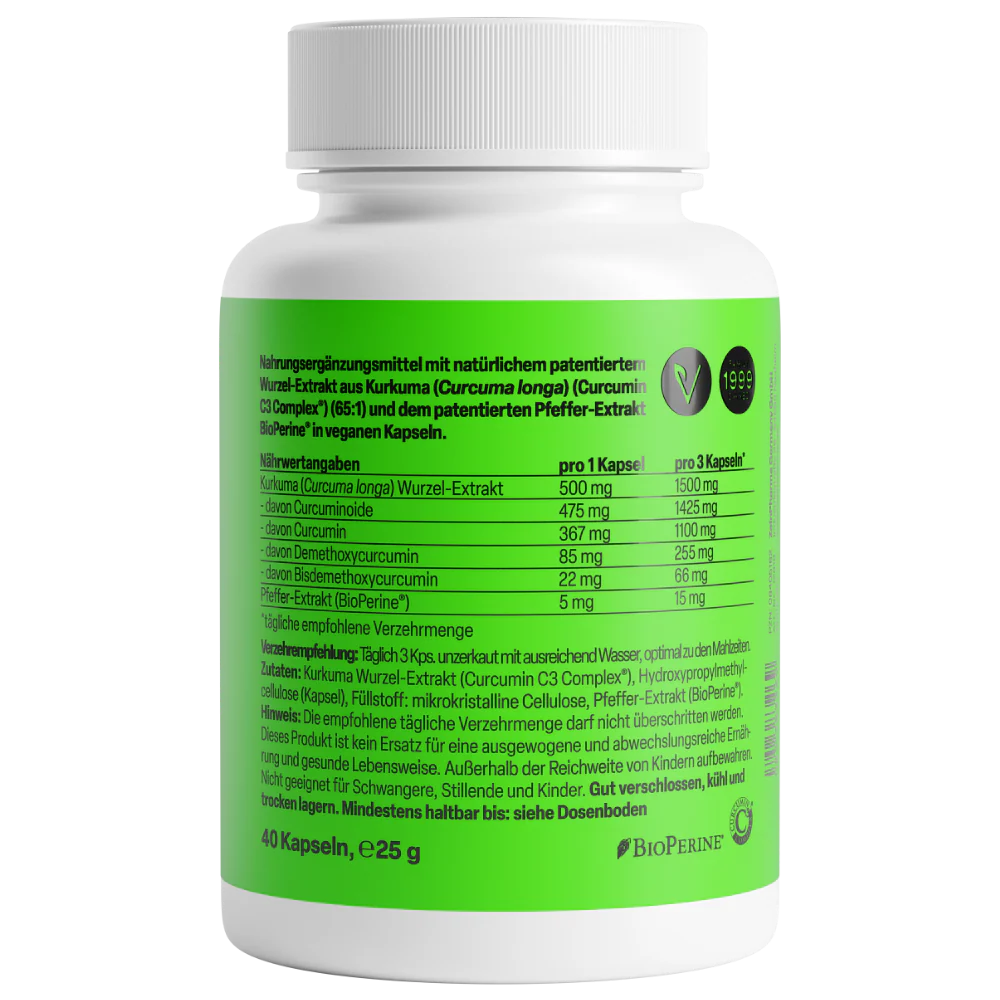 Curcumine-Triplex³ 500mg (90 capsules) - Image 2