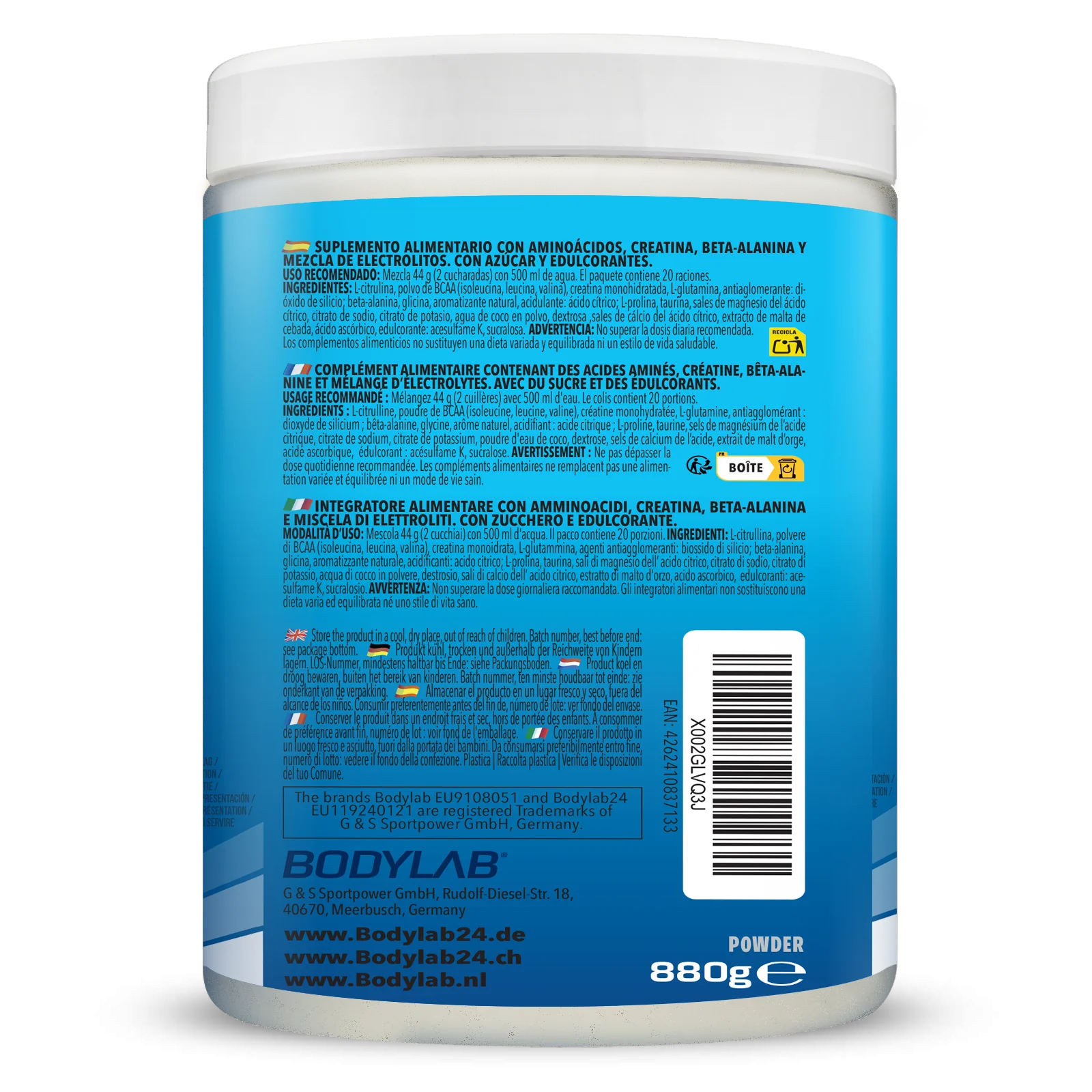 Daily Basic Powder Ice Tea Peach (880g) - Image 3