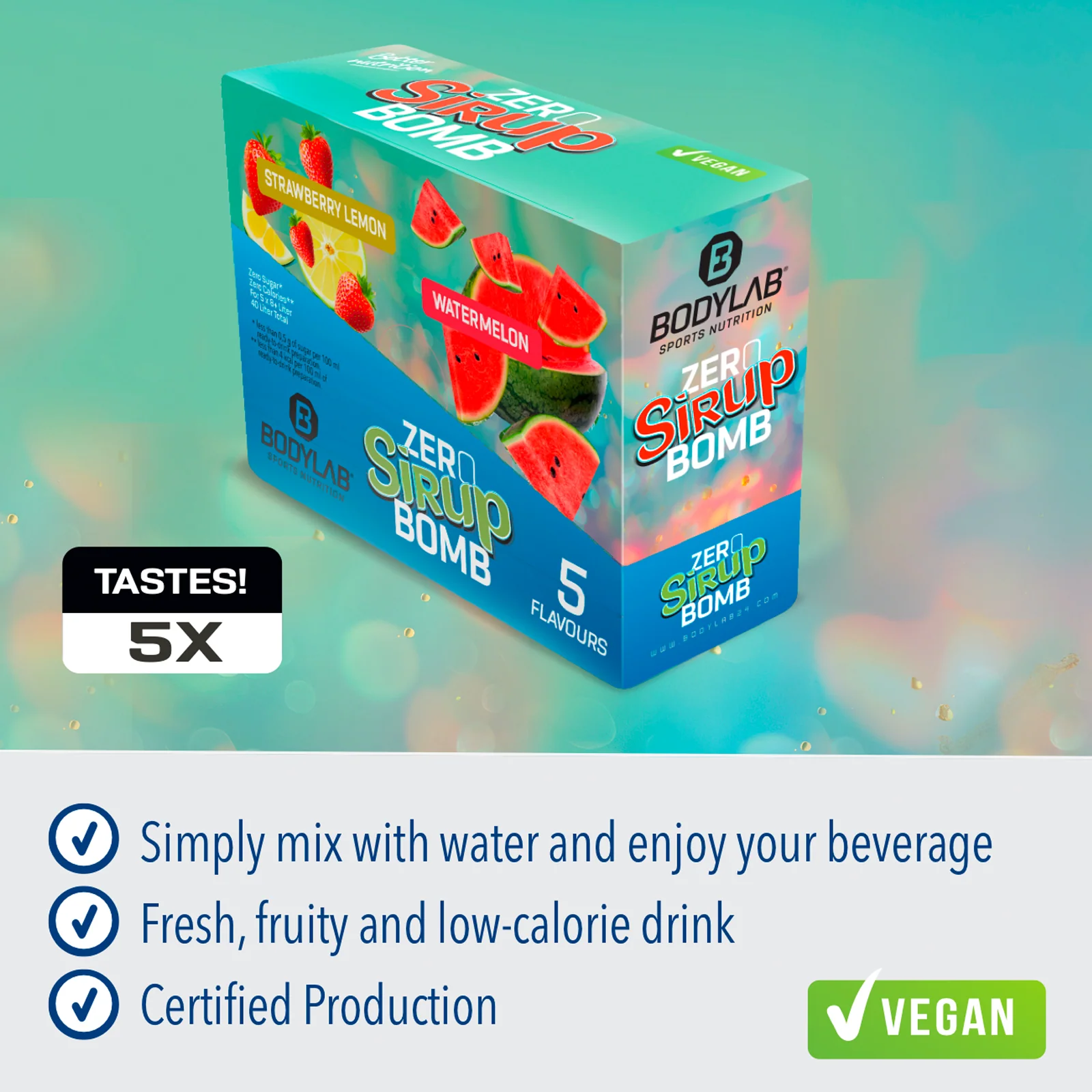 Dubbelpak Zero Sirop BOMB (2x een box met 5x 65ml) - Image 4