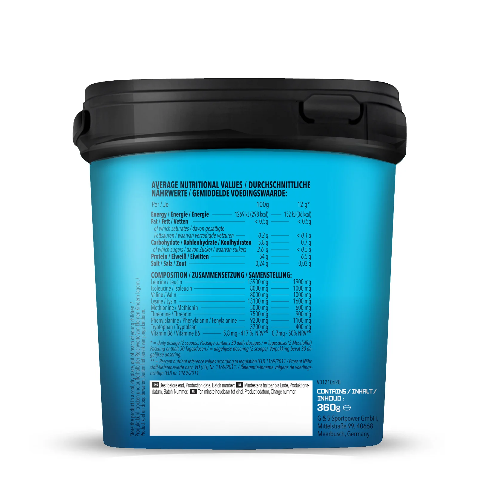 EAA Essential Amino Acids (360g) - Image 3