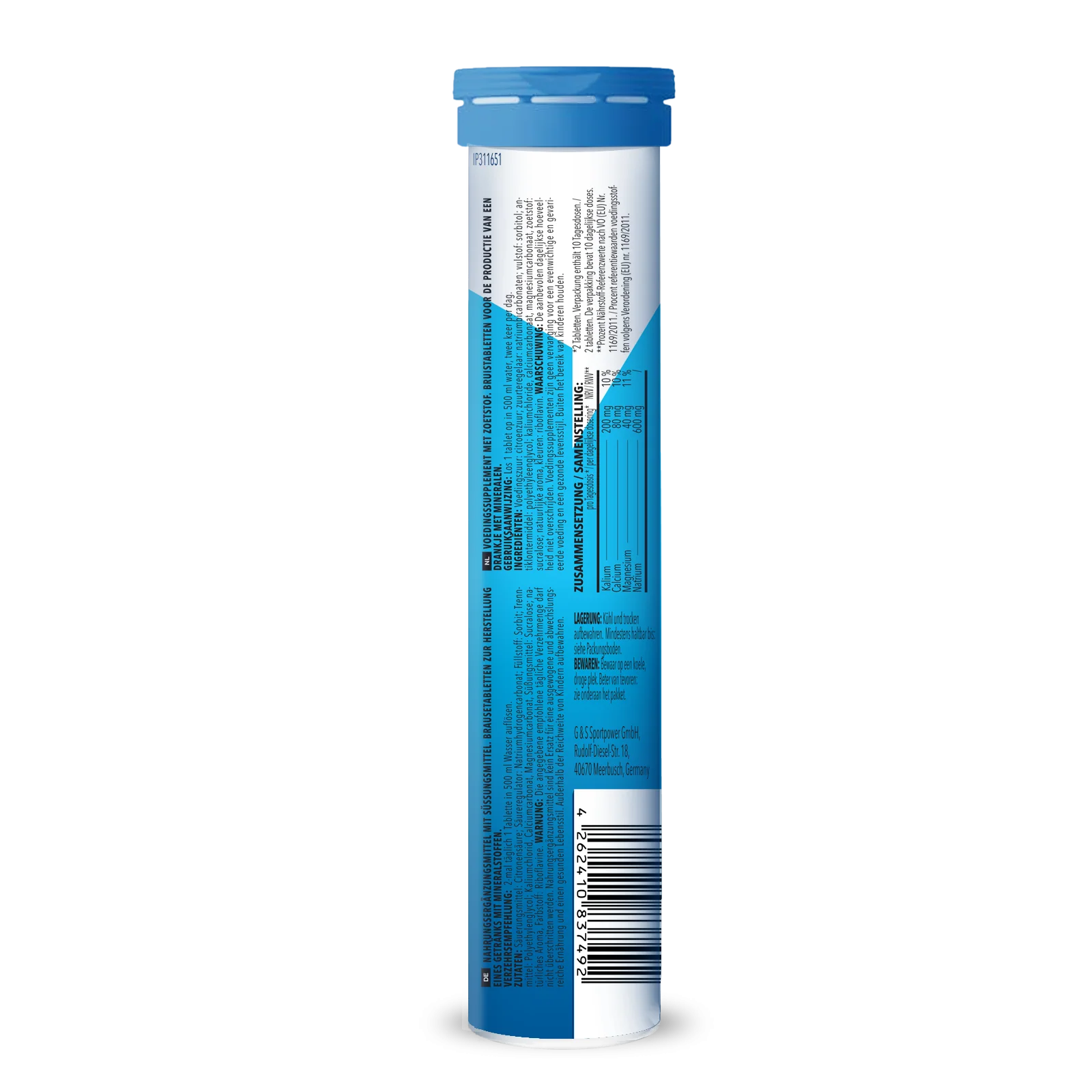 Electrolytes - 6 x 20 bruistabletten - Lemon Flavouring - Image 9