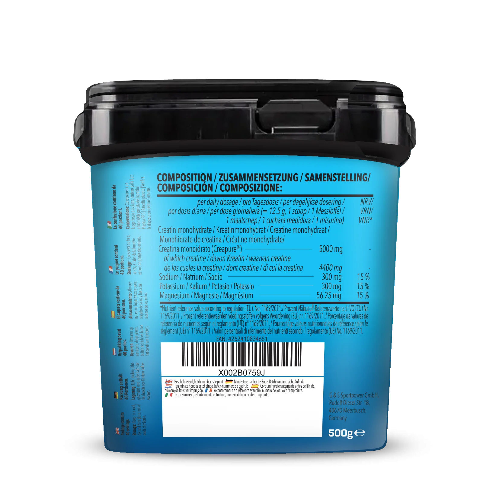 Electrolytes + Creatine Drink (500g) - Image 3