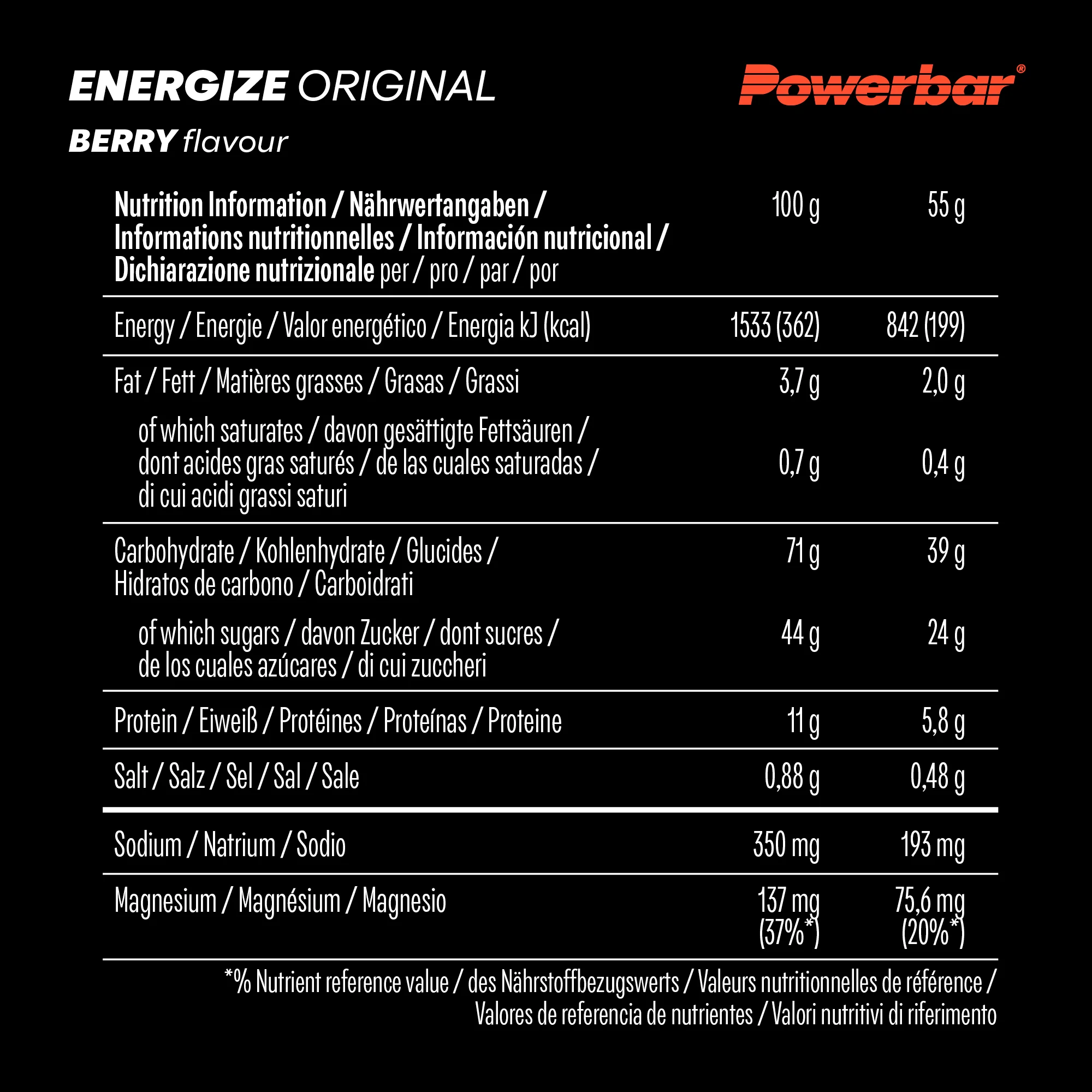 Energize Original Bar (15x55g) - Image 20