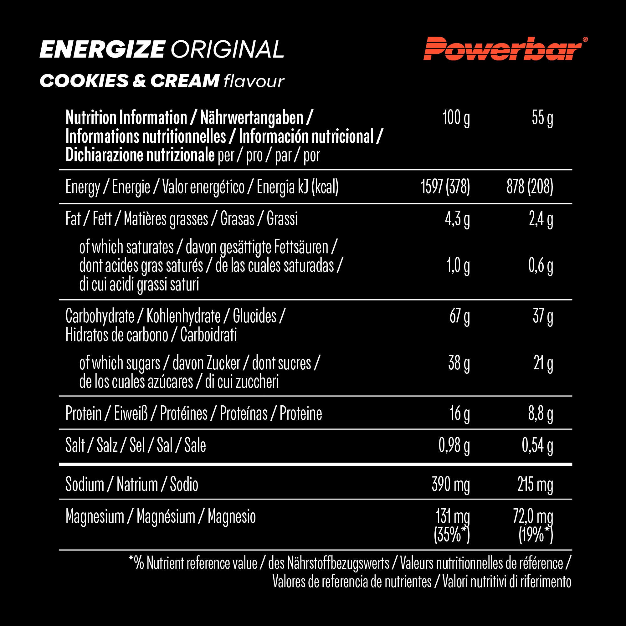 Energize Original Bar (15x55g) - Image 27