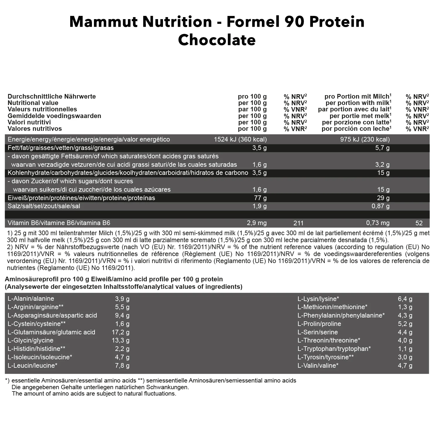 Formel 90 Protein (3000g) - Image 5