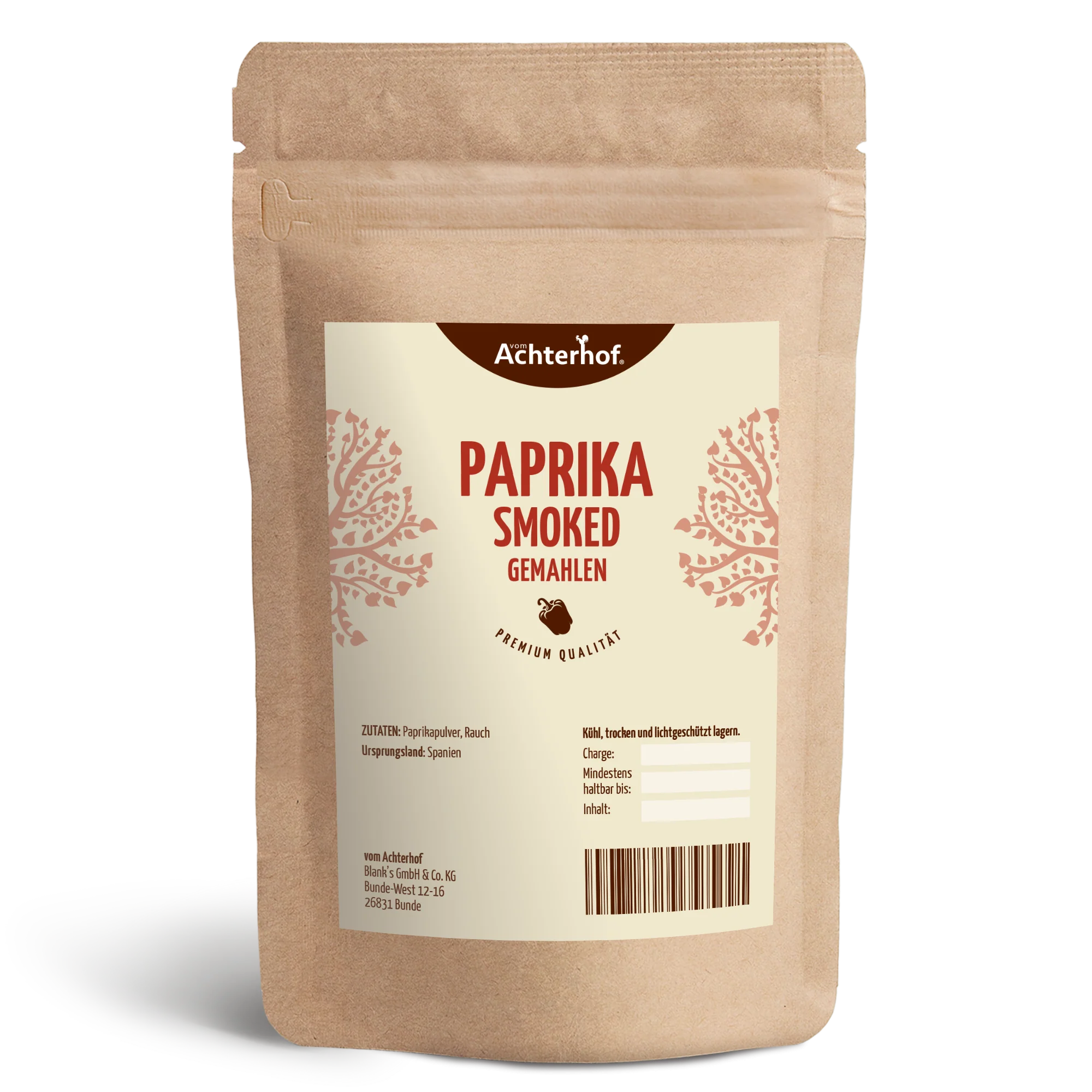 Paprika smoked gemahlen (250g)