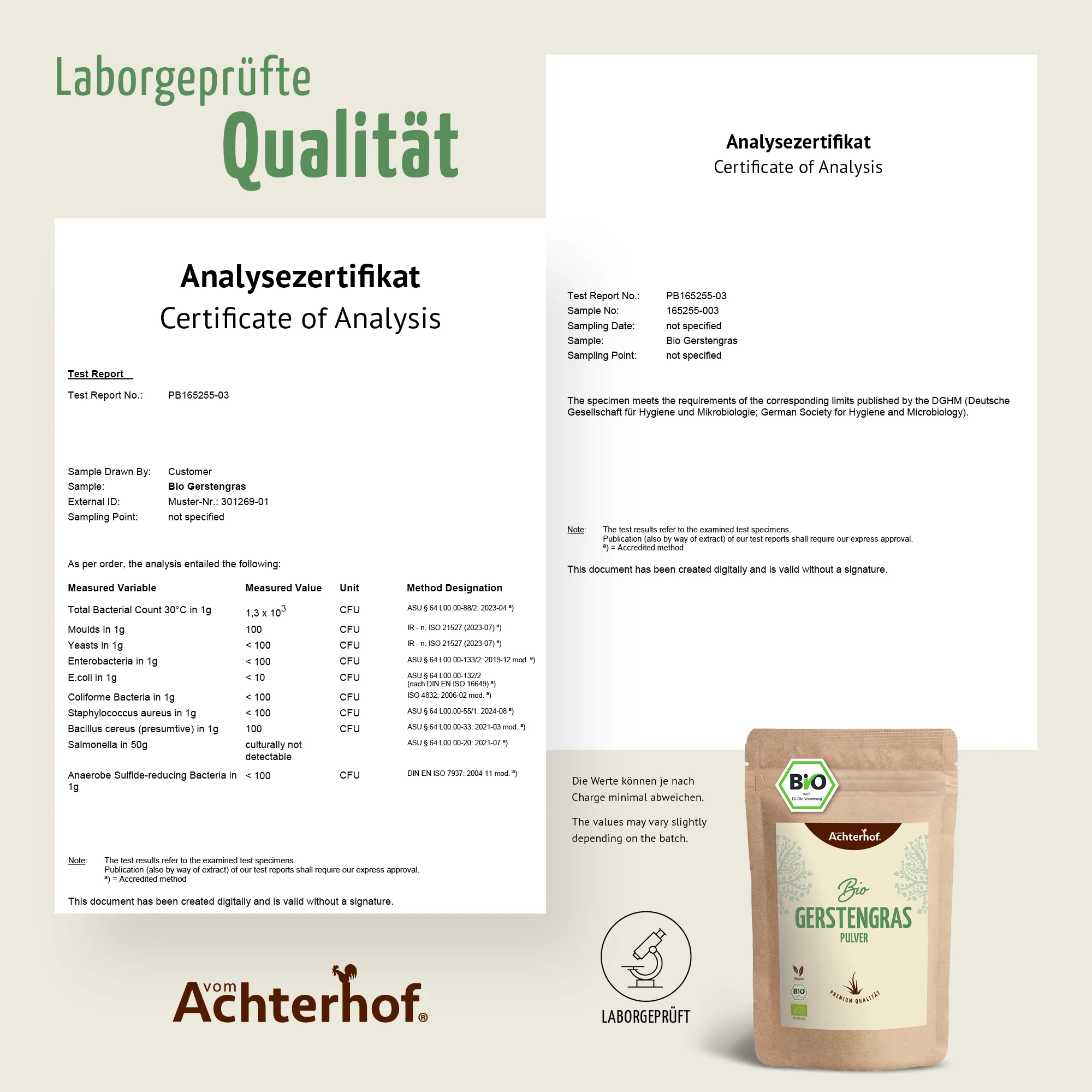Bio Gerstengras Pulver (1000g) - Image 8