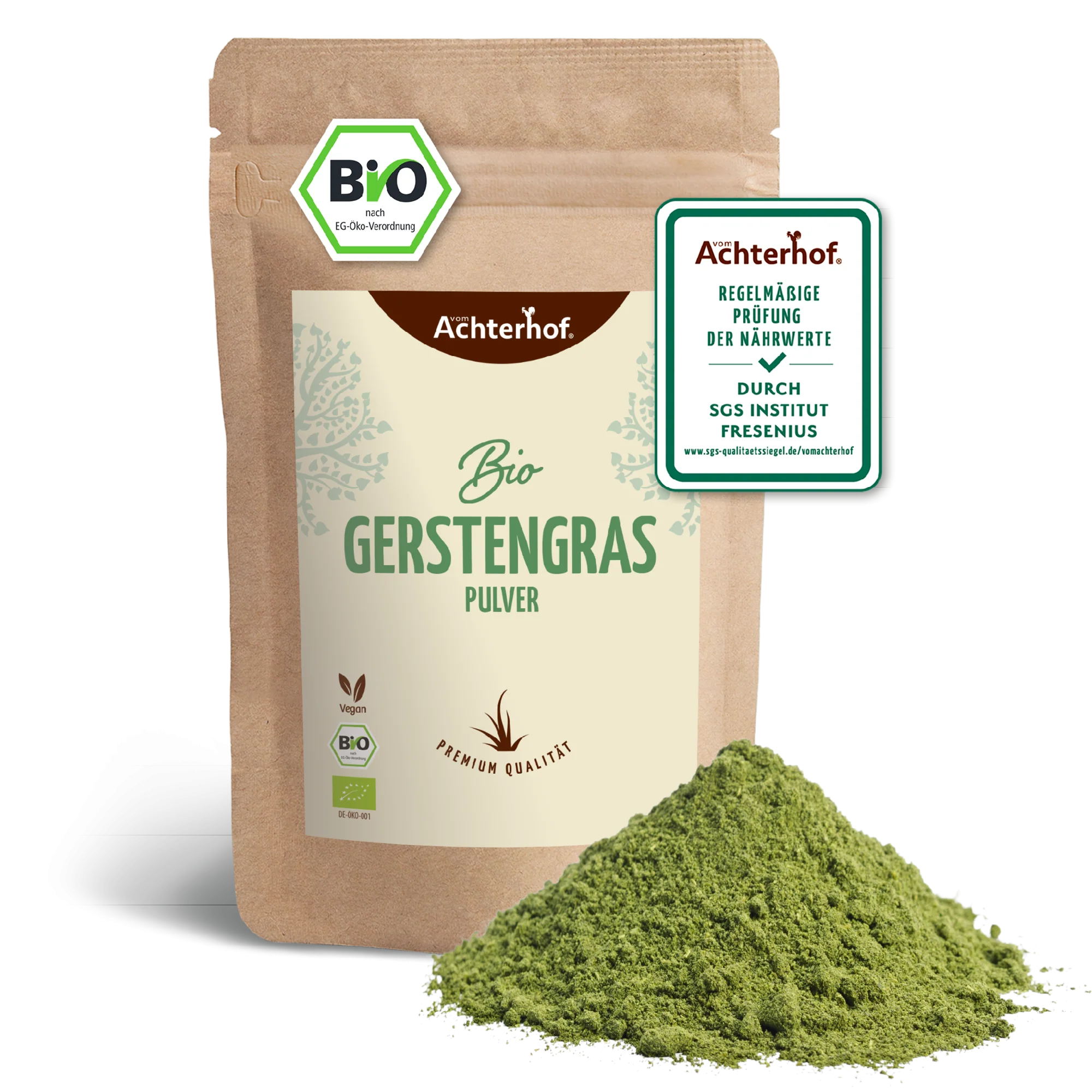 Bio Gerstengras Pulver (500g) - Image 2