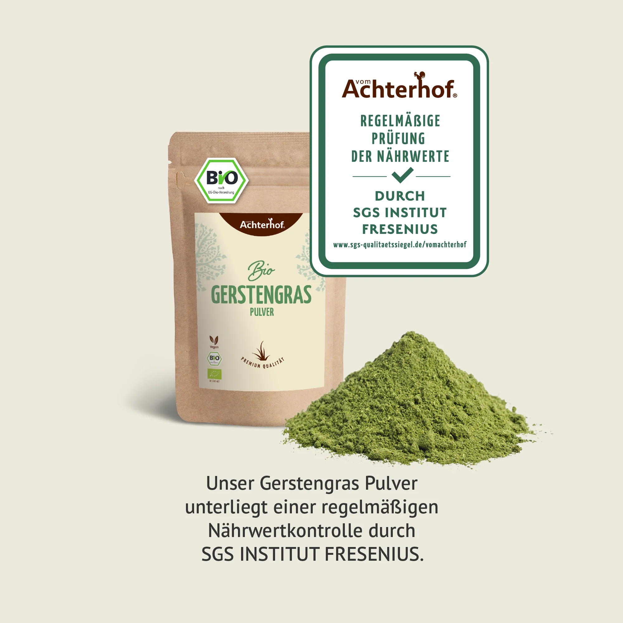 Bio Gerstengras Pulver (500g) - Image 9
