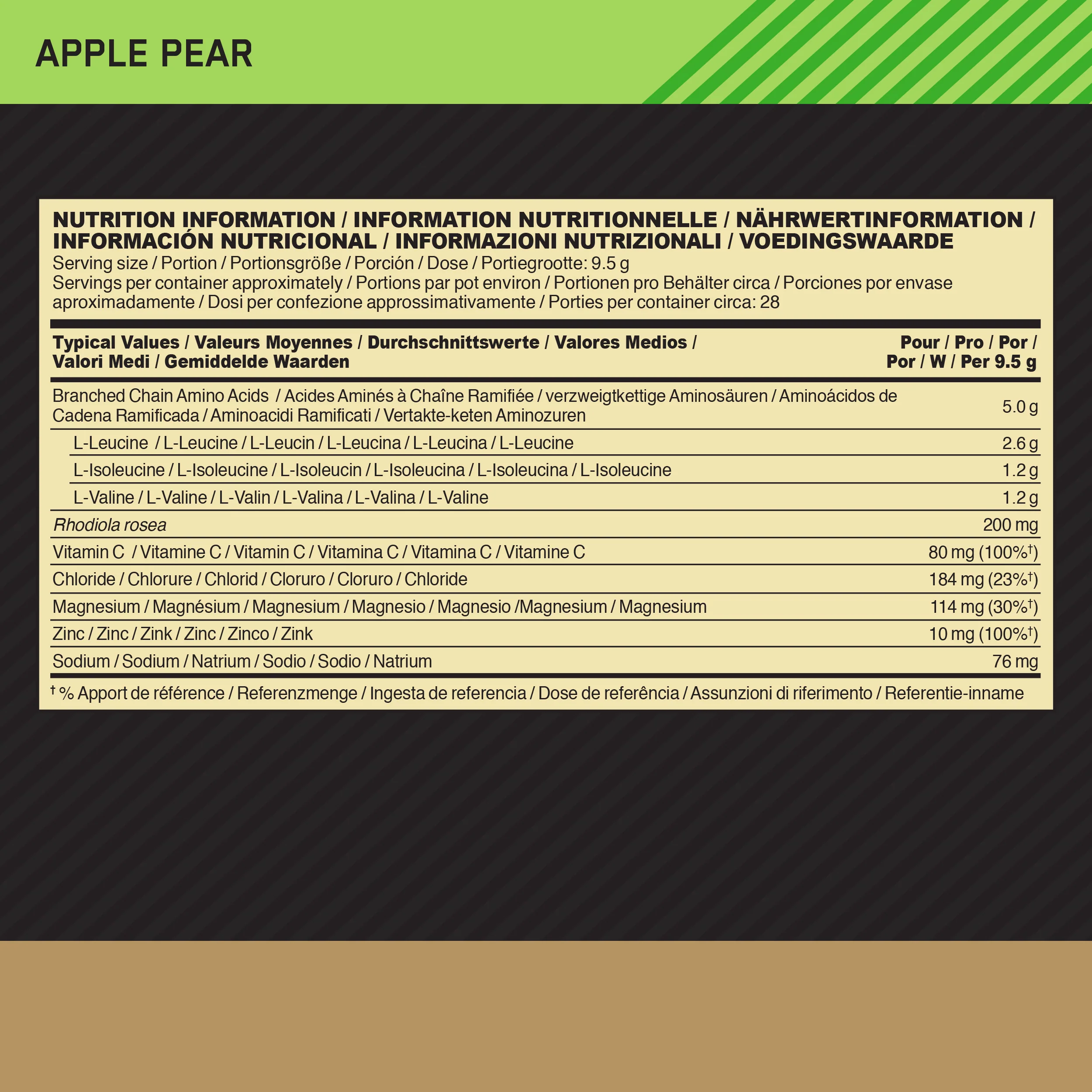 Gold Standard BCAA Train&Sustain (266g) - Image 27