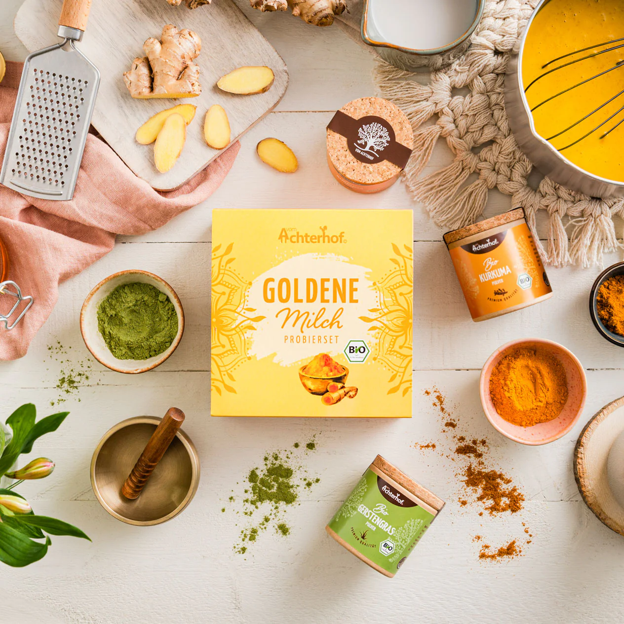 Goldene Milch Probierset Bio - Image 3