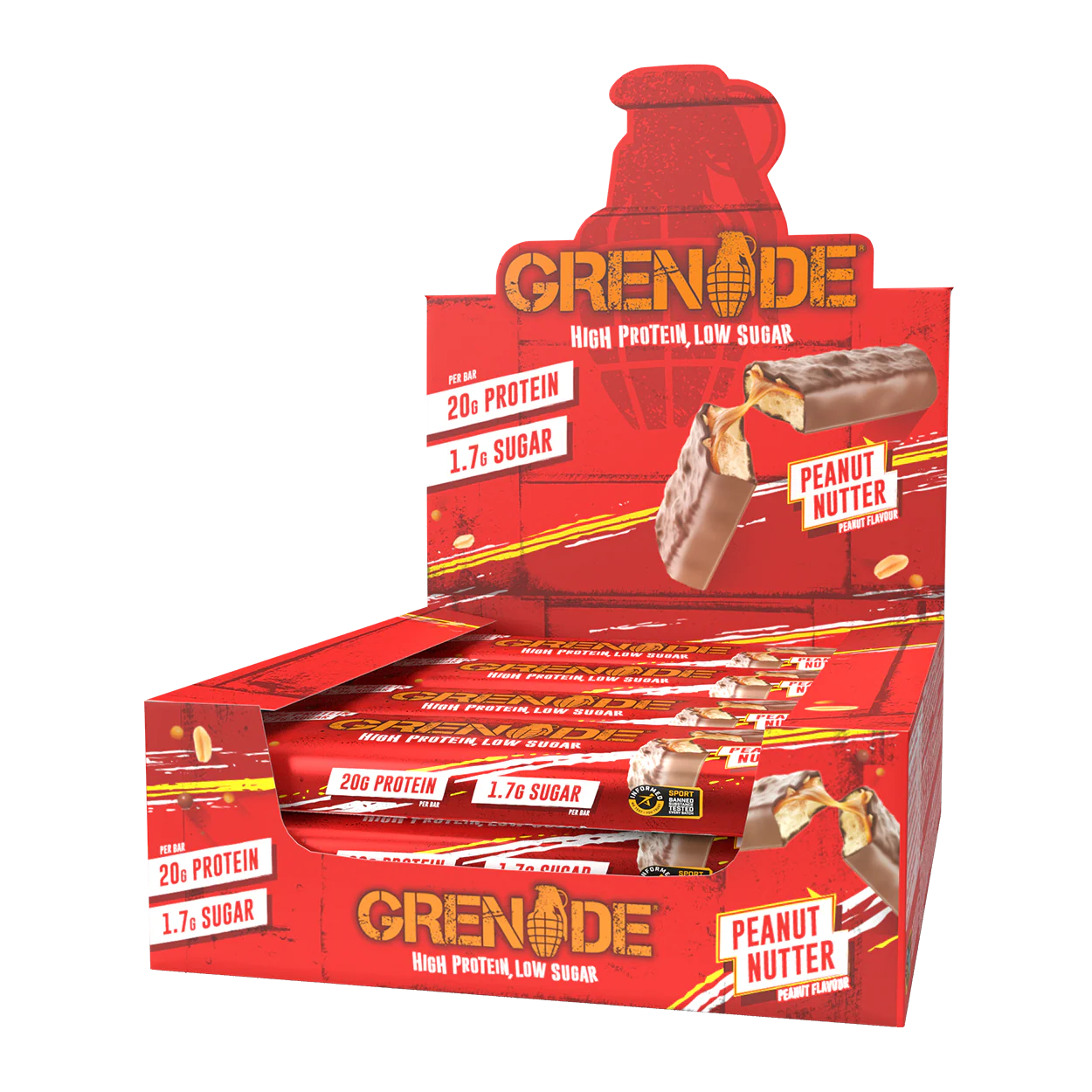 Grenade Protein Bar (12x60g) - Image 19