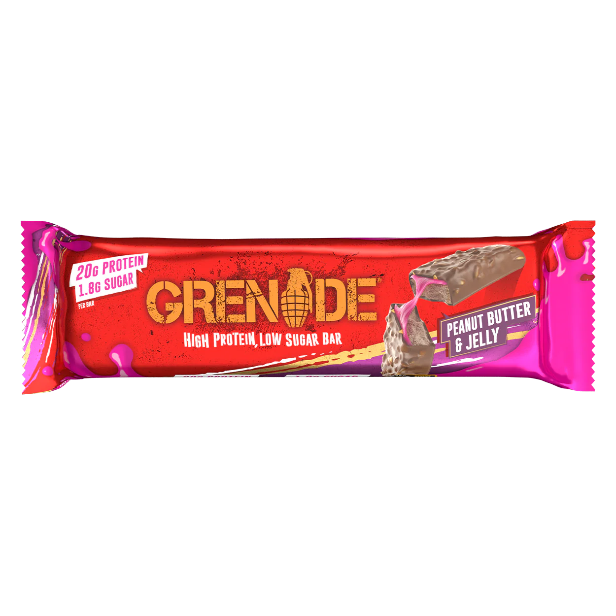 Grenade Protein Bar (12x60g) - Image 29