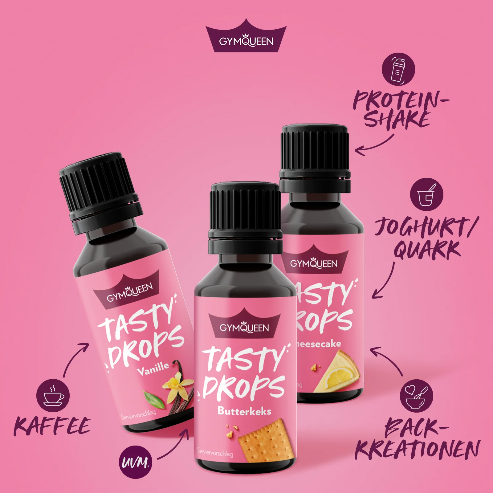 GYMQUEEN Tasty Drops (30ml) - Image 41