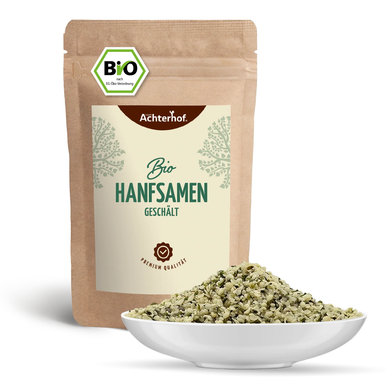 Hanfsamen geschält Bio (1000g) - Image 2