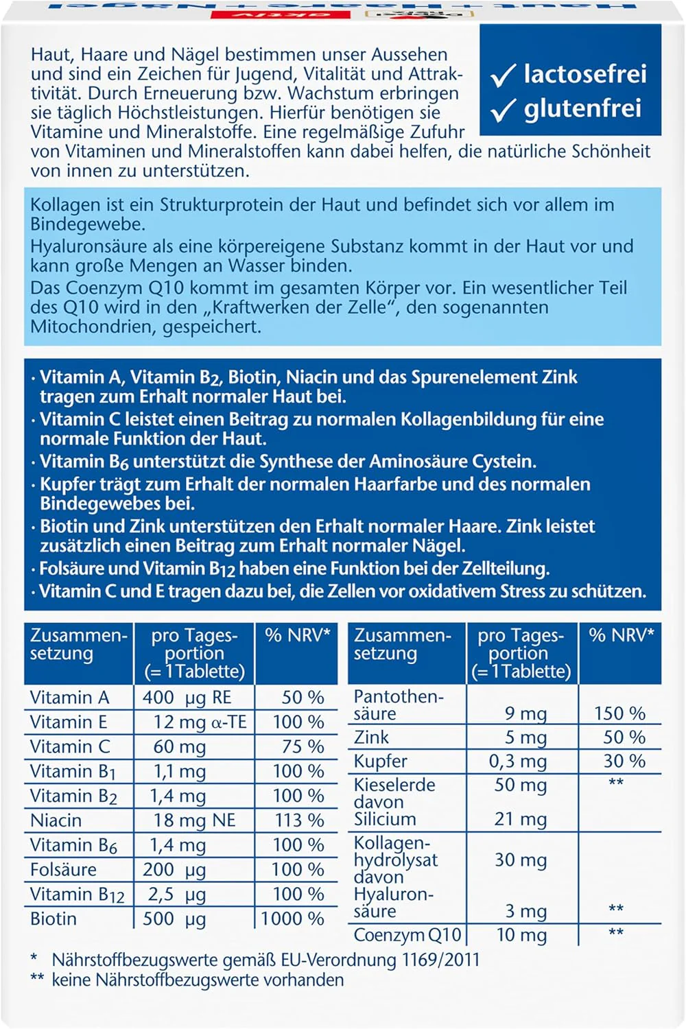 Haut + Haare + Nägel (30 Tabletten) - Image 2