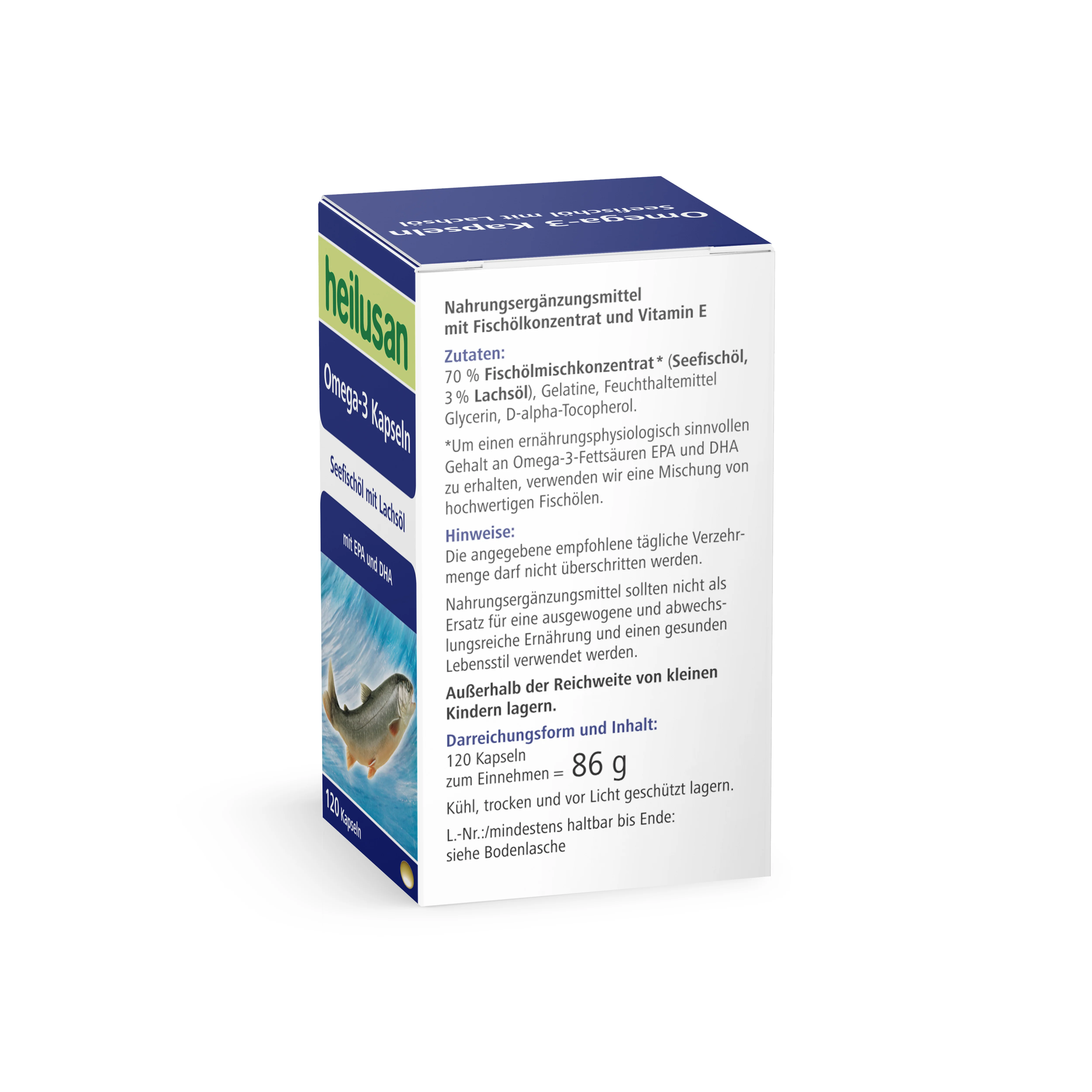 Heilusan Omega-3 (120 Kapseln) - Image 3
