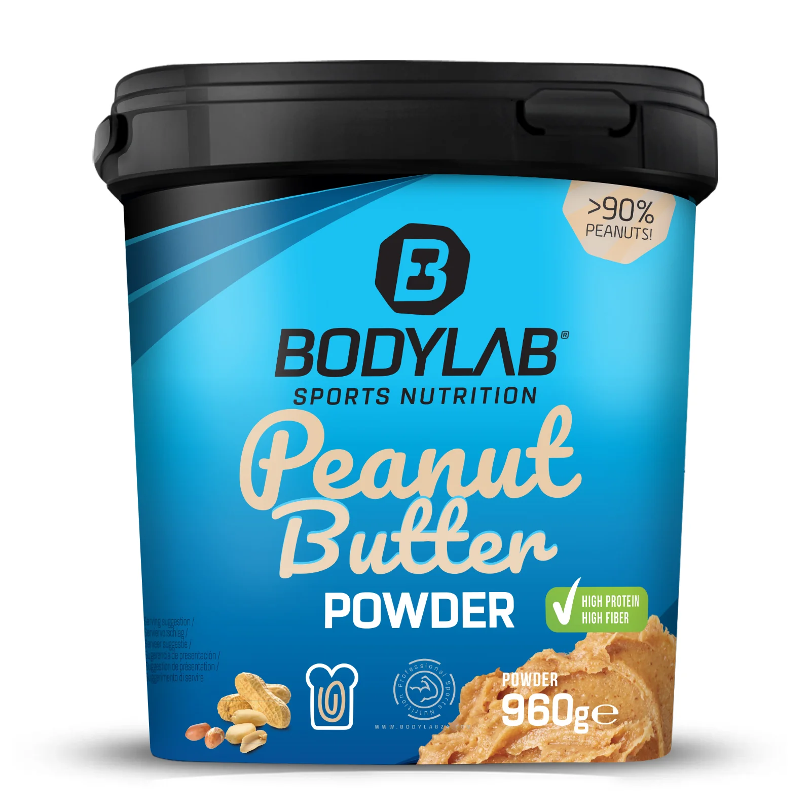 High Protein Peanut Butter Powder (960g) - Image 4