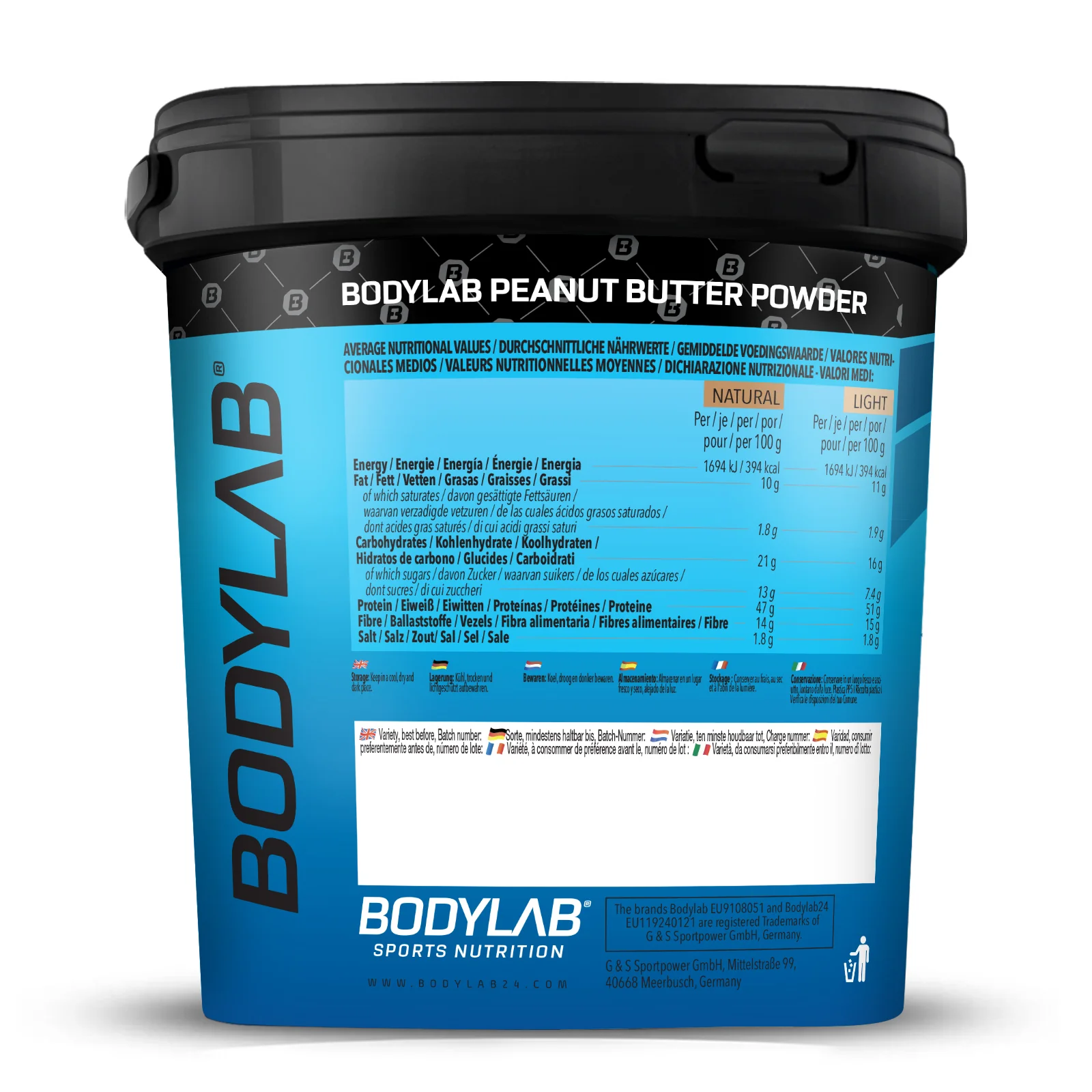 High Protein Peanut Butter Powder (960g) - Image 8
