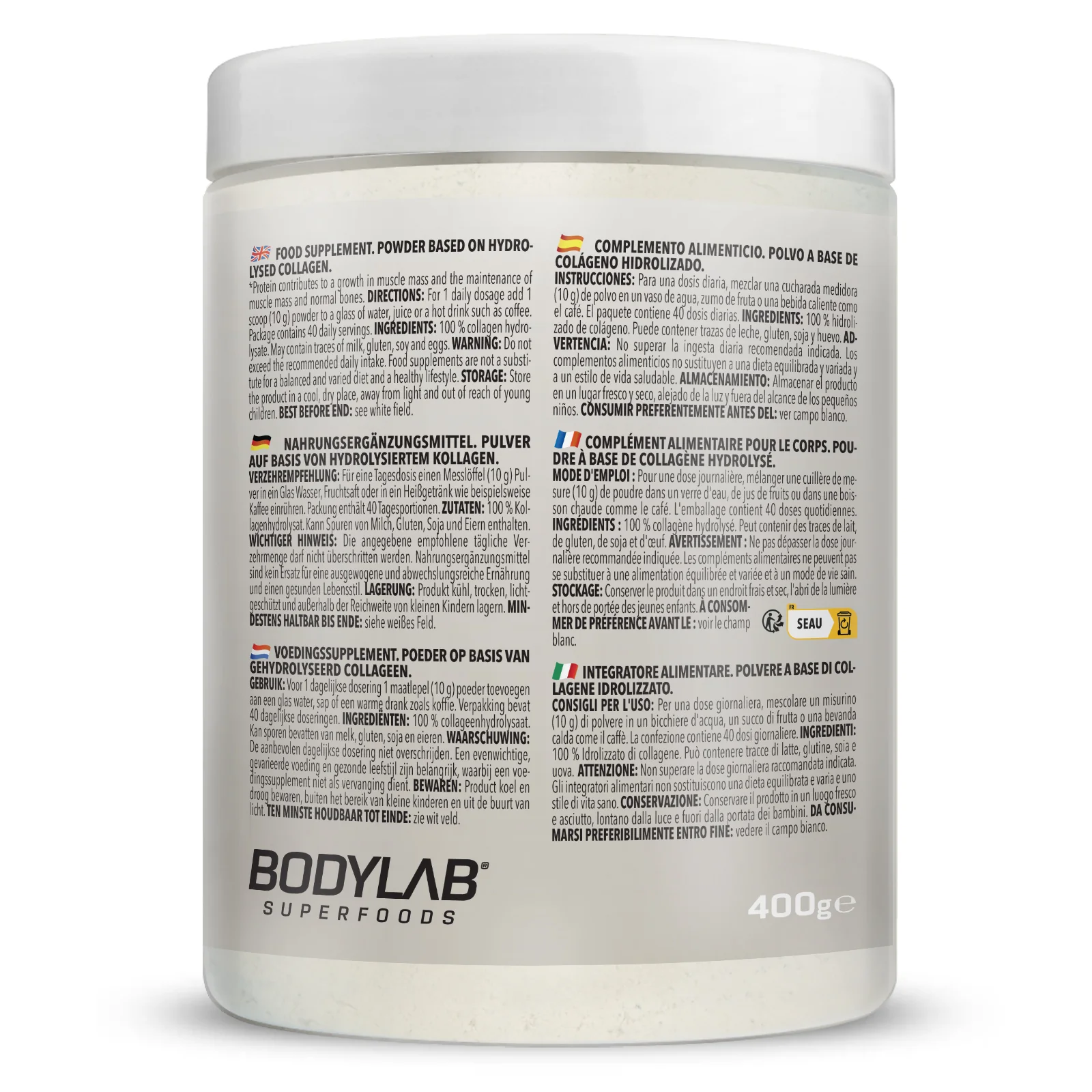 Hydrolised Collagen (400g) - Image 12