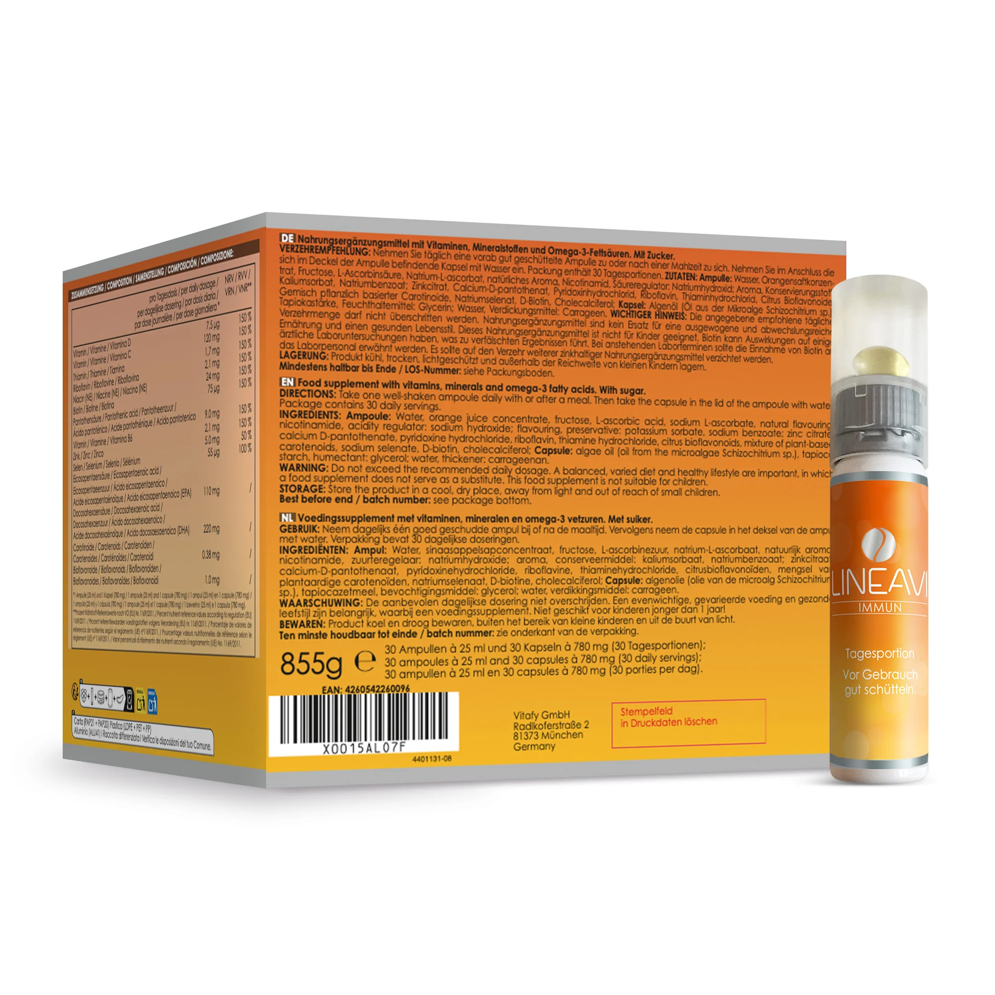 Immun 2-Monatspackung (2x30x25ml Trinkfläschchen + 2x30 Omega 3 Kapseln) - Image 8