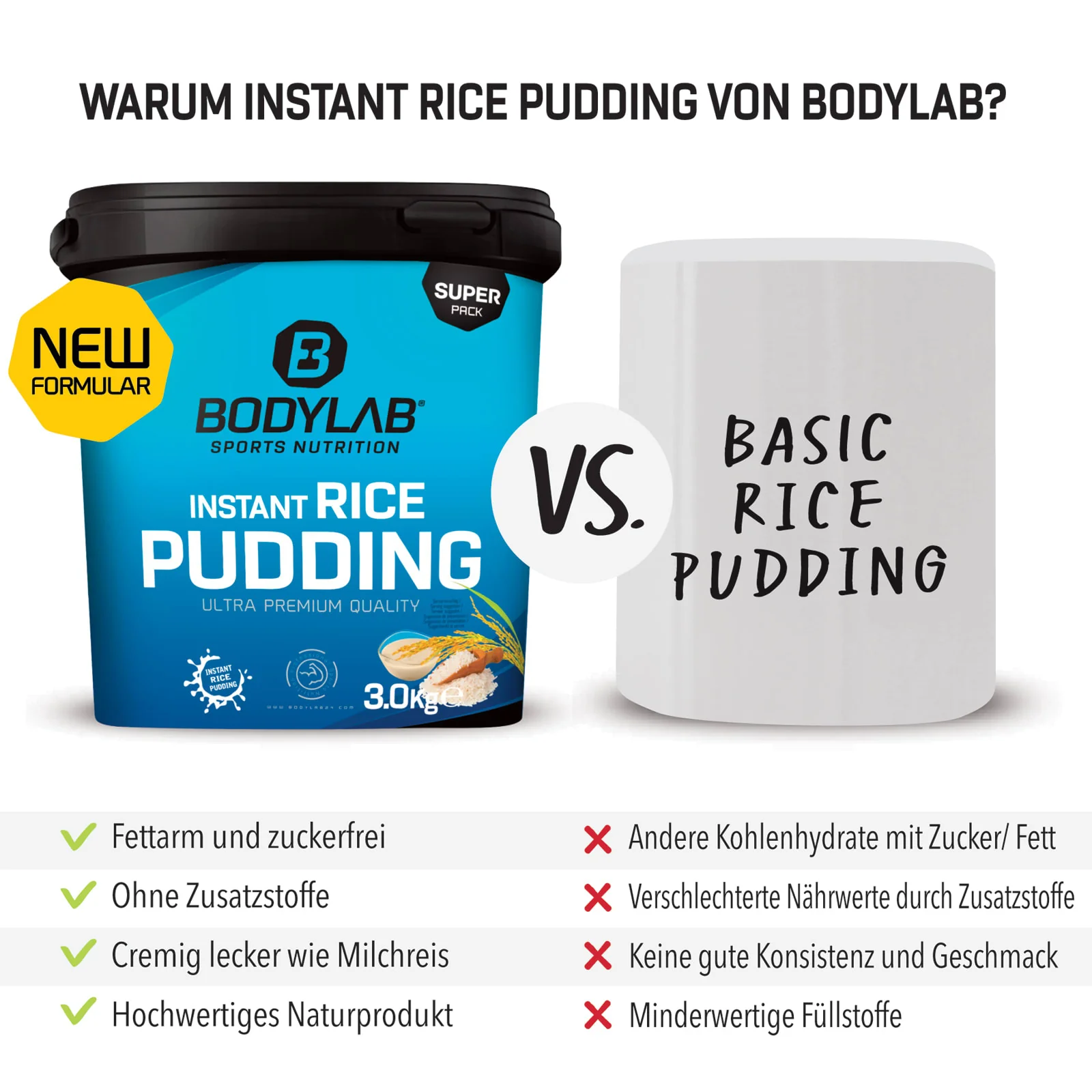 Instant Rice Pudding (2x3000g) - Image 3