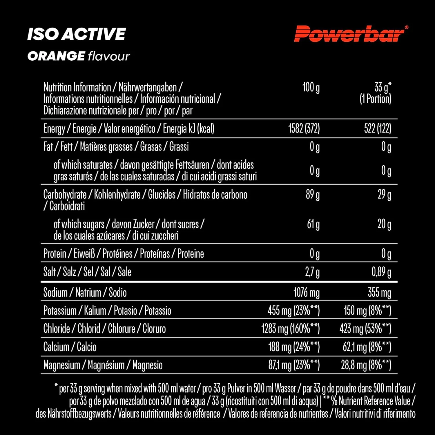 Isoactive - Isotonic Sports Drink (1320g) - Image 2